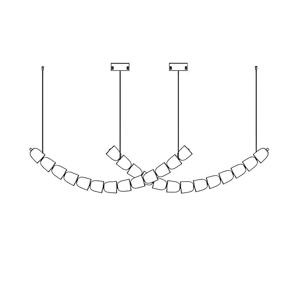 Gabriel Gold Chandelier - YIOSI