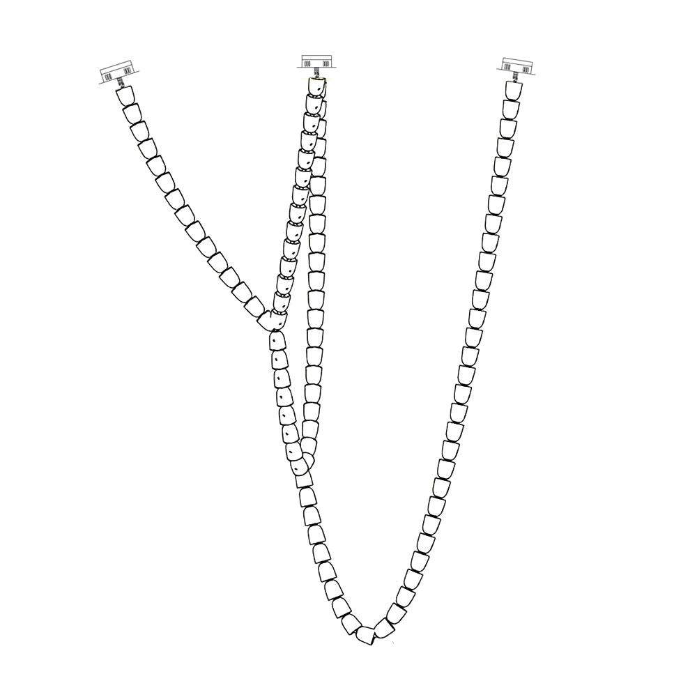 Gabriel Gold Chandelier - YIOSI