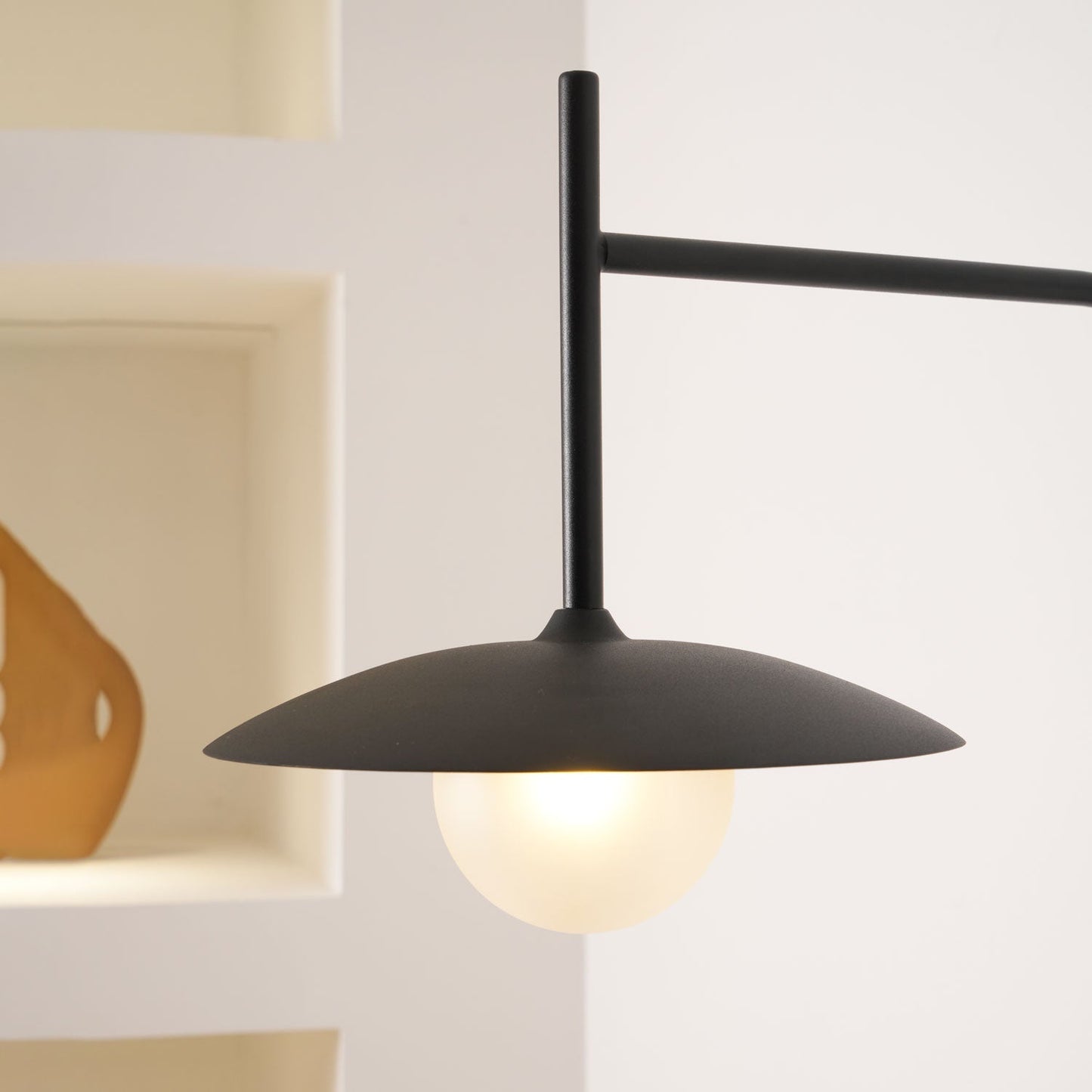 Gea Swing Arm Plug-In Wall Lamp – Adjustable Iron Sconce