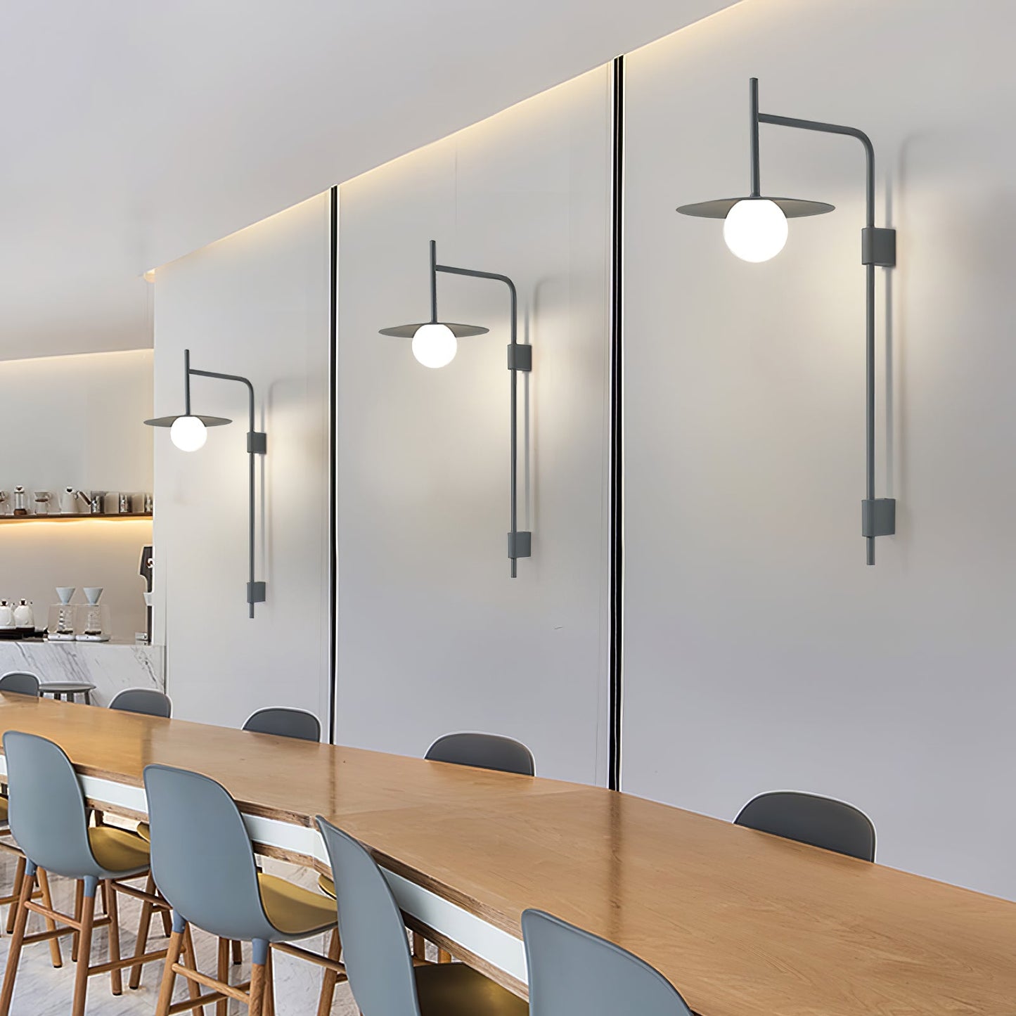 Gea Swing Arm Plug-In Wall Lamp – Adjustable Iron Sconce