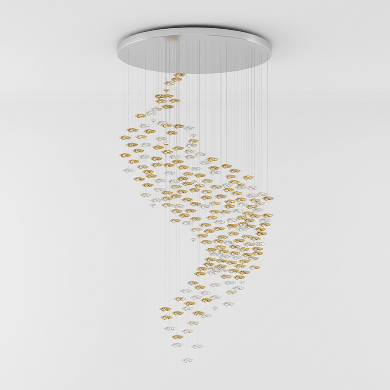 Tidal Art Glass Chandelier - YIOSI