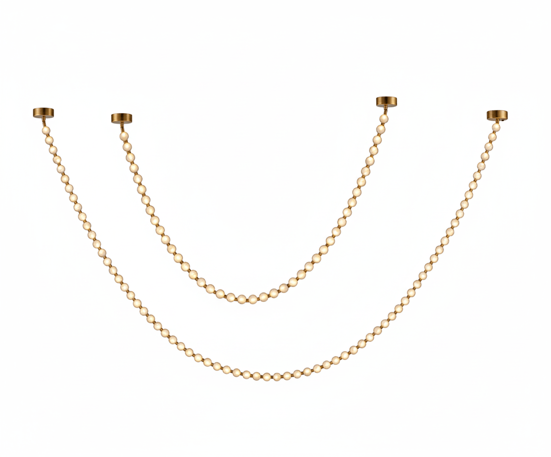 Alabaster Pearl Necklace Chandelier - YIOSI