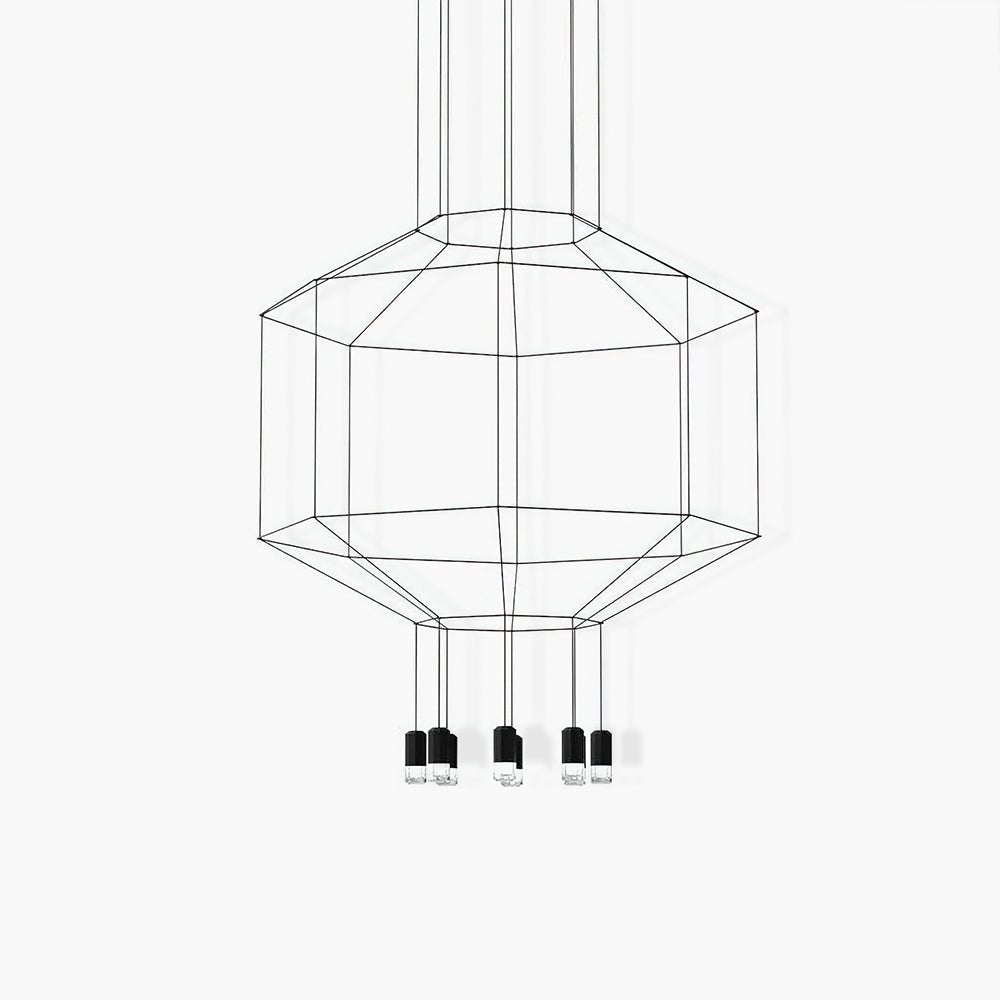 Geometric Lines Pendant Lamp - YIOSI