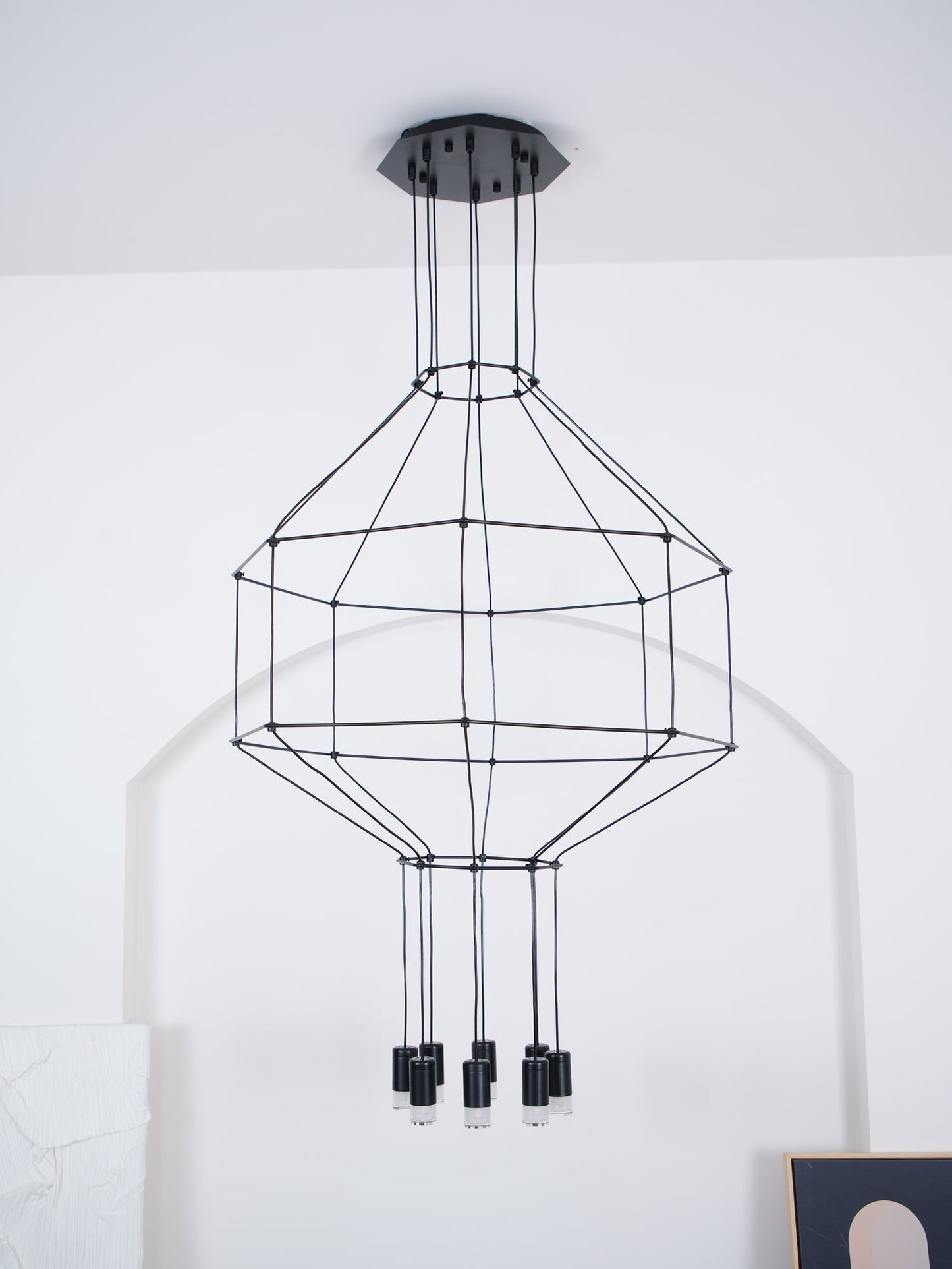 Geometric Lines Pendant Lamp - YIOSI