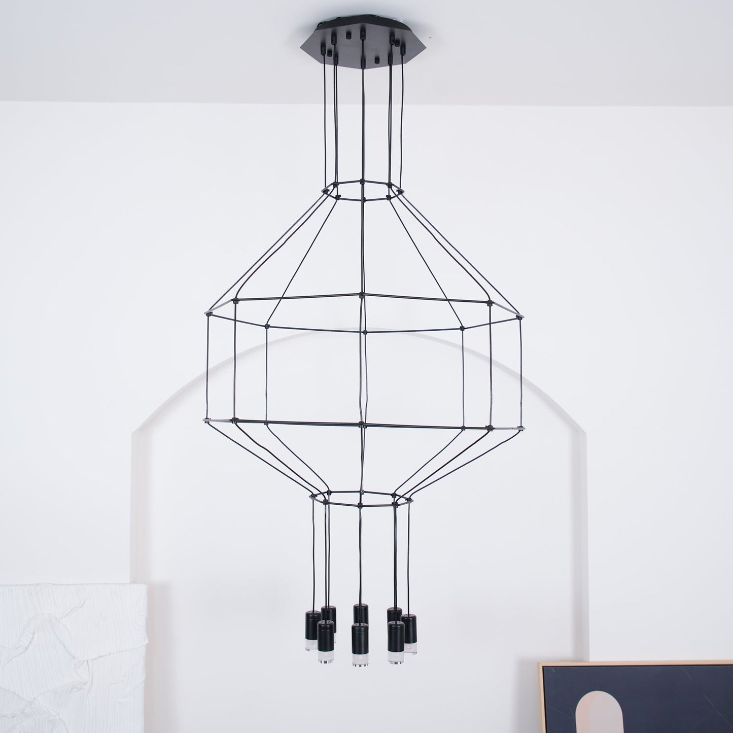 Geometric Lines Pendant Lamp - YIOSI