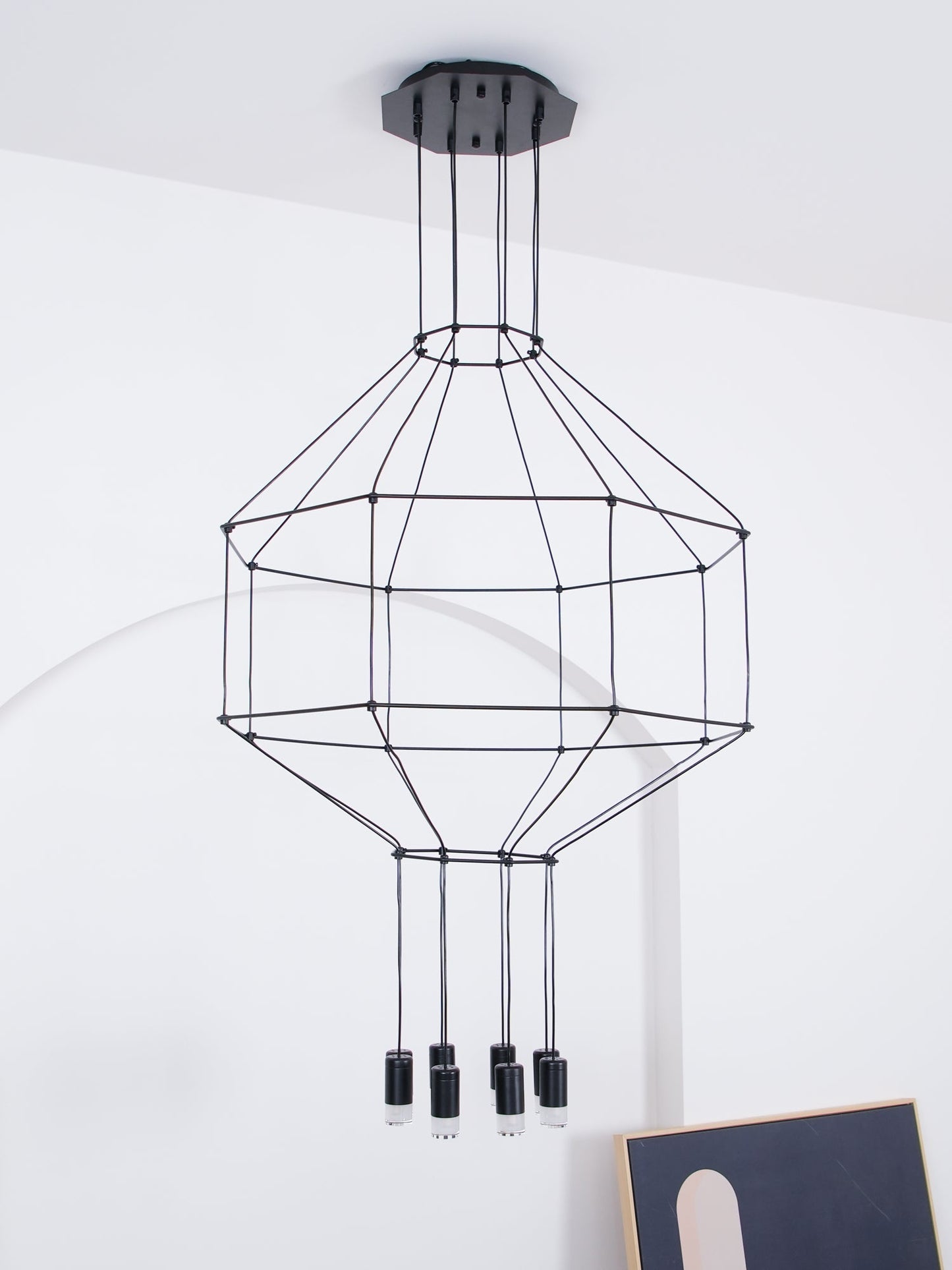 Geometric Lines Pendant Lamp - YIOSI
