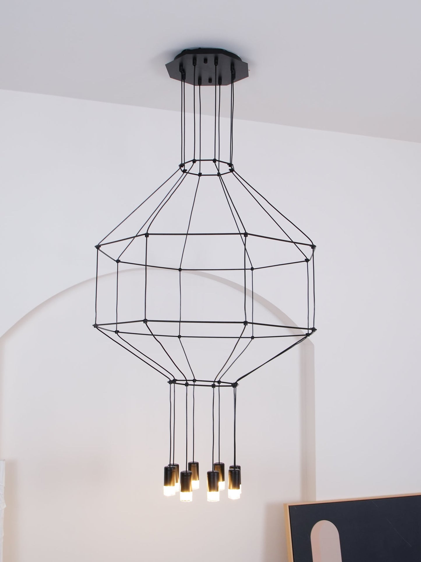 Geometric Lines Pendant Lamp - YIOSI