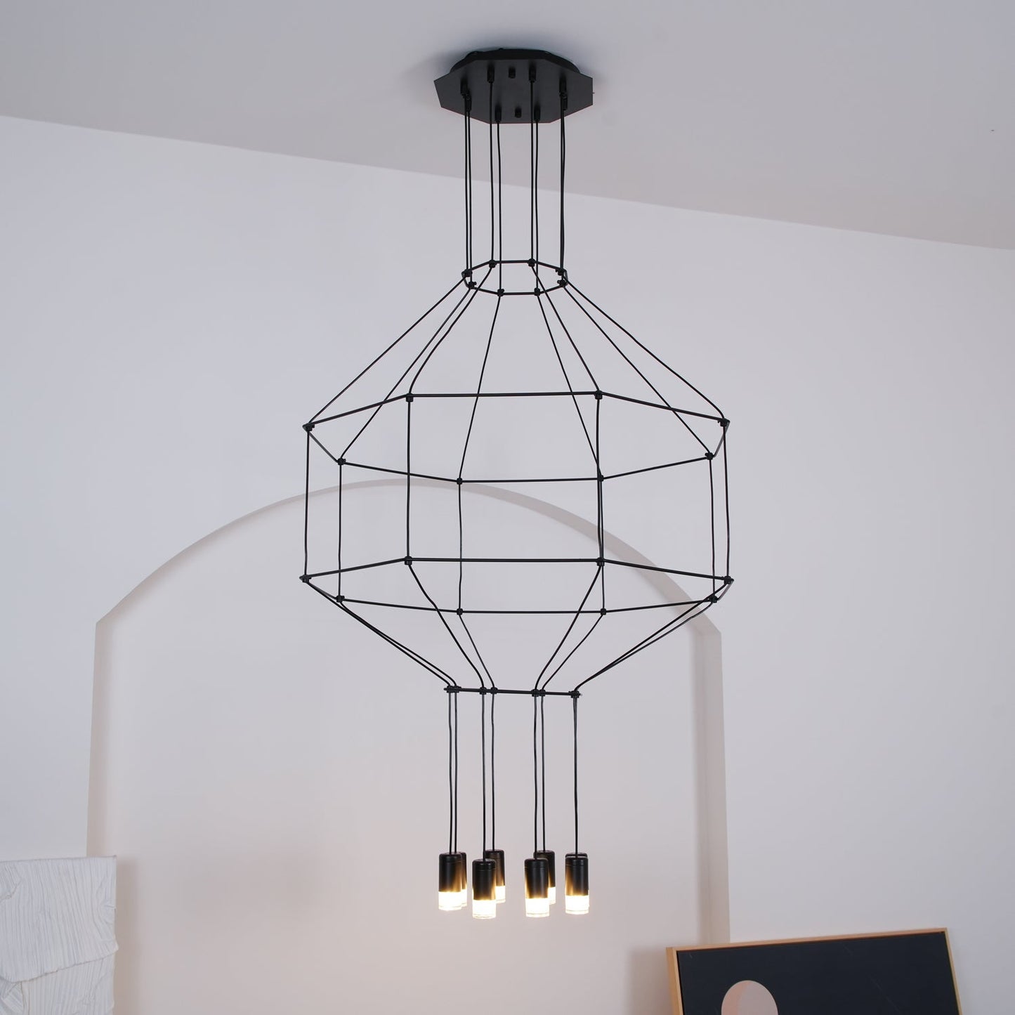 Geometric Lines Pendant Lamp - YIOSI