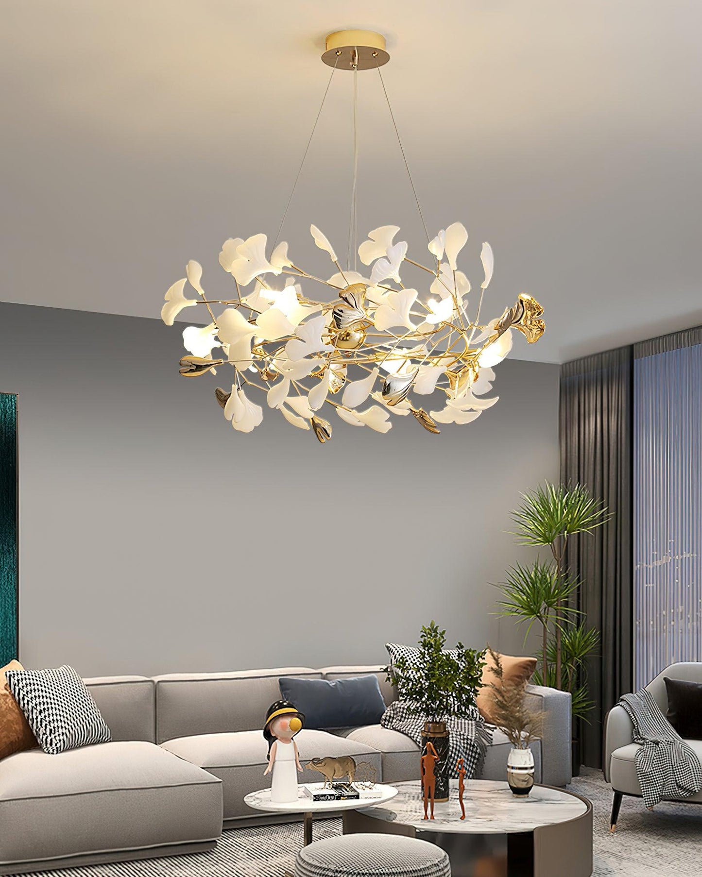 Gingko Chandelier H - YIOSI