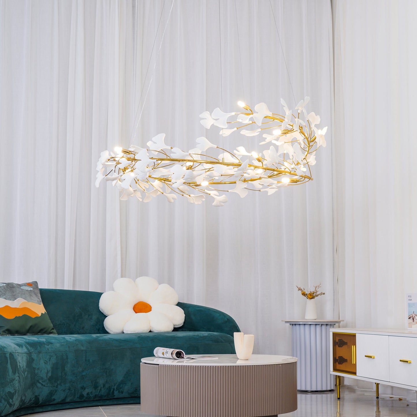 Gingko Chandelier U - YIOSI