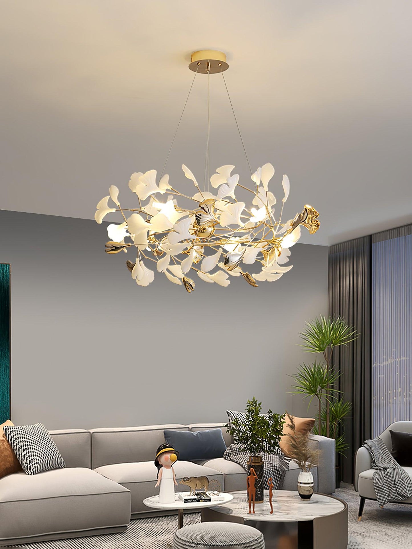 Gingko Chandelier H - YIOSI