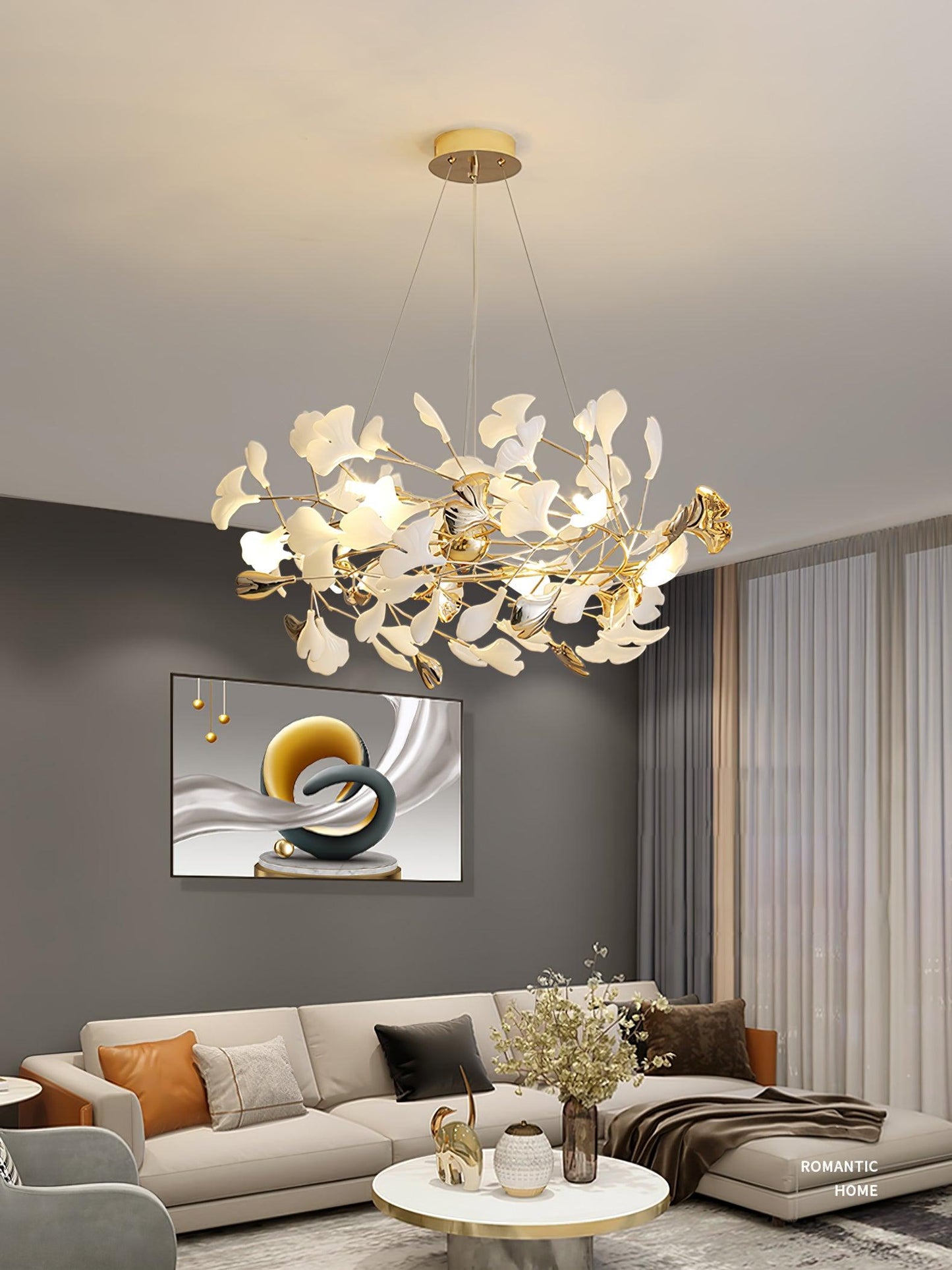 Gingko Chandelier H - YIOSI