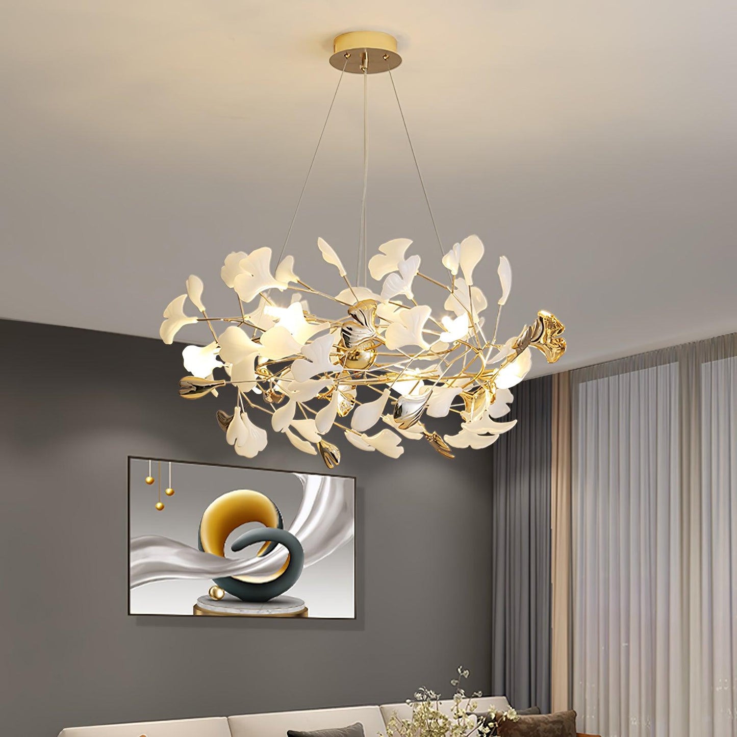 Gingko Chandelier H - YIOSI