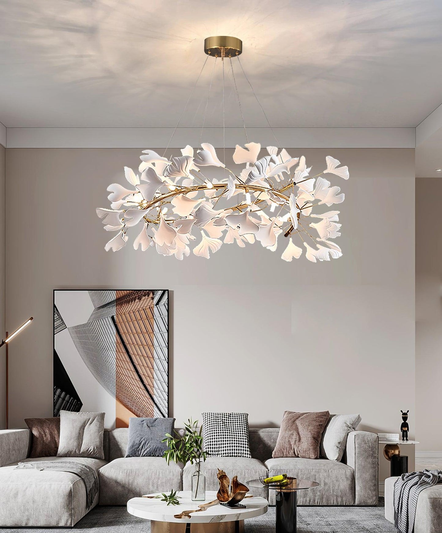Gingko Chandelier U - YIOSI