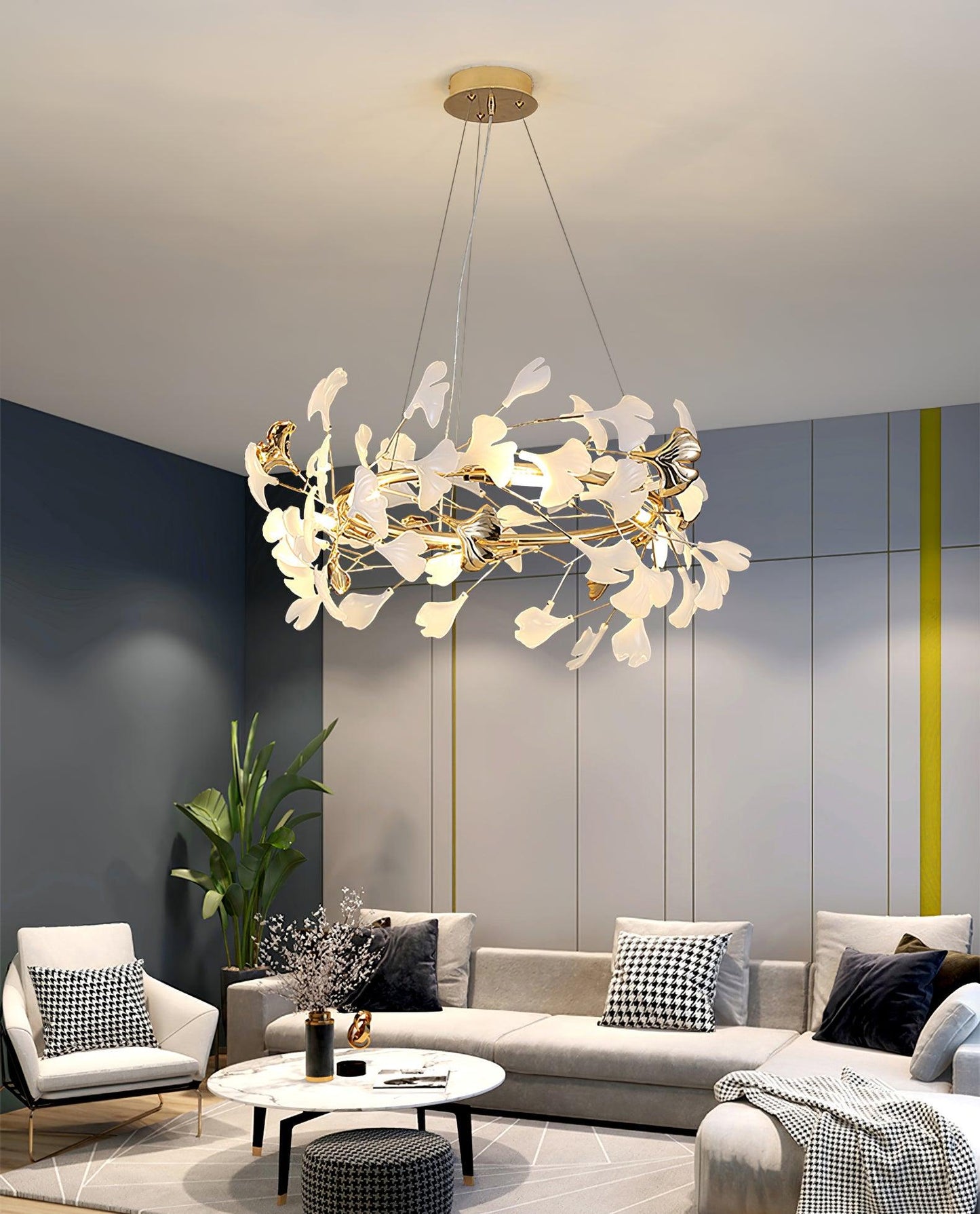 Gingko Chandelier U - YIOSI