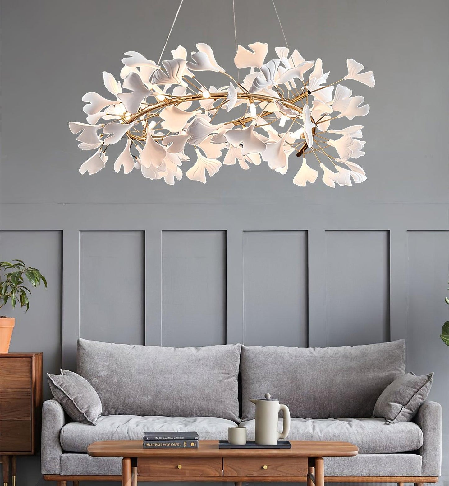 Gingko Chandelier U - YIOSI