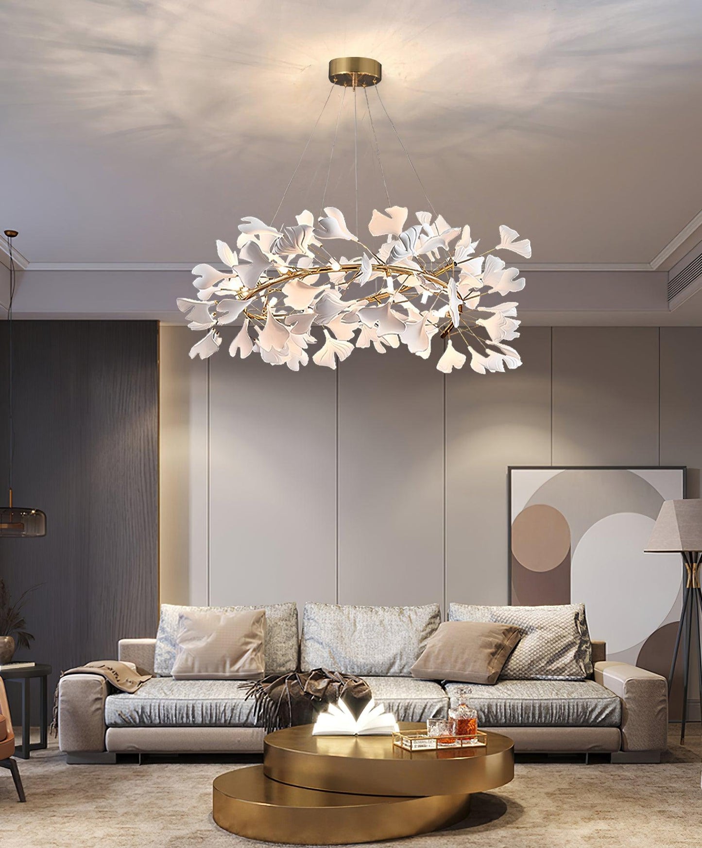 Gingko Chandelier U - YIOSI