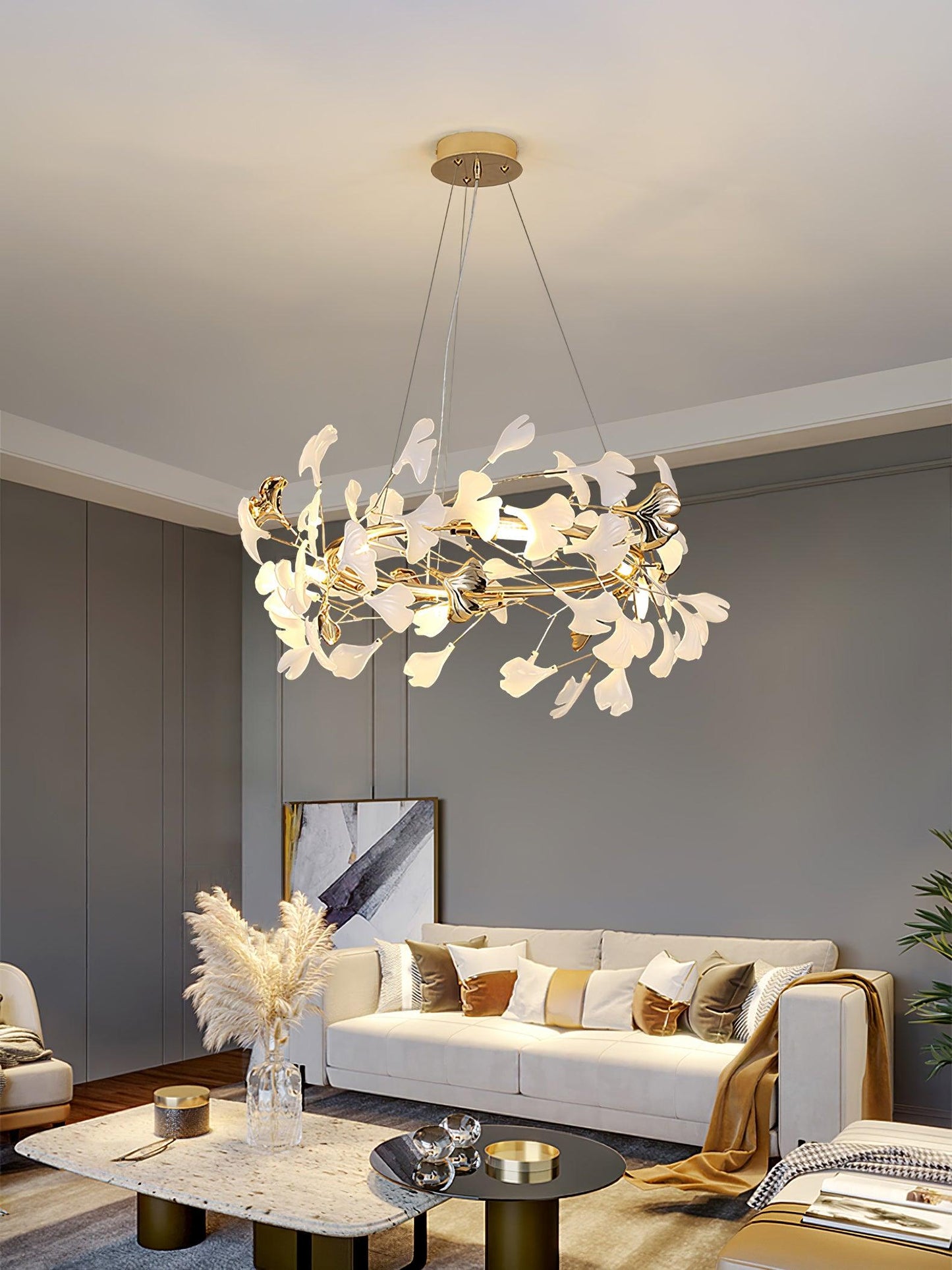 Gingko Chandelier T - YIOSI
