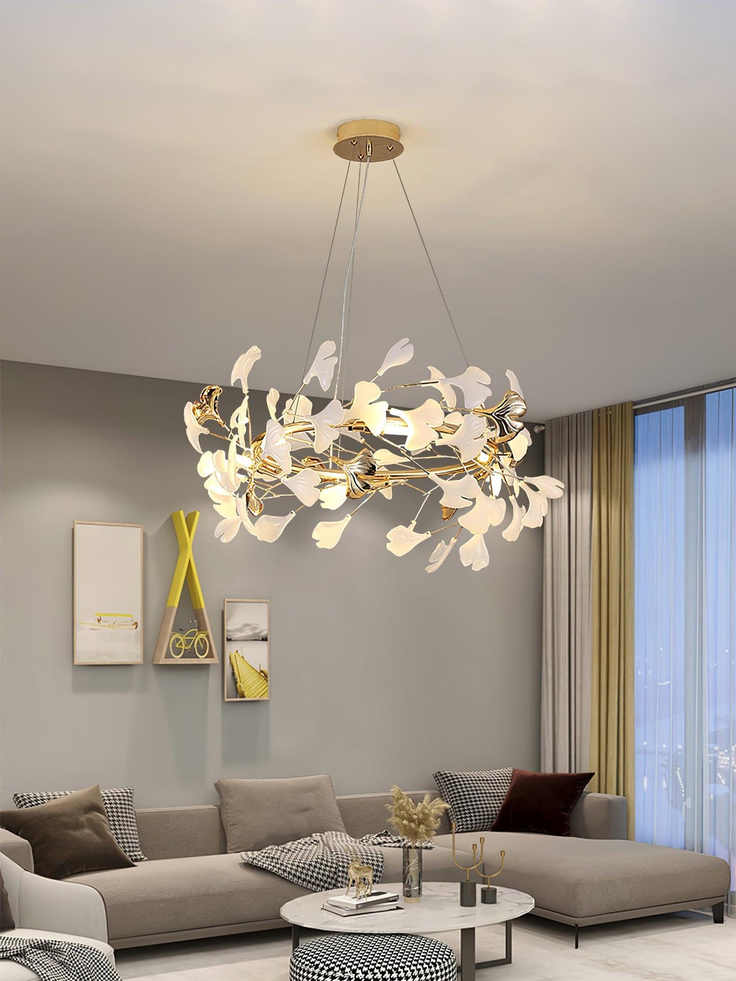 Gingko Chandelier T - YIOSI