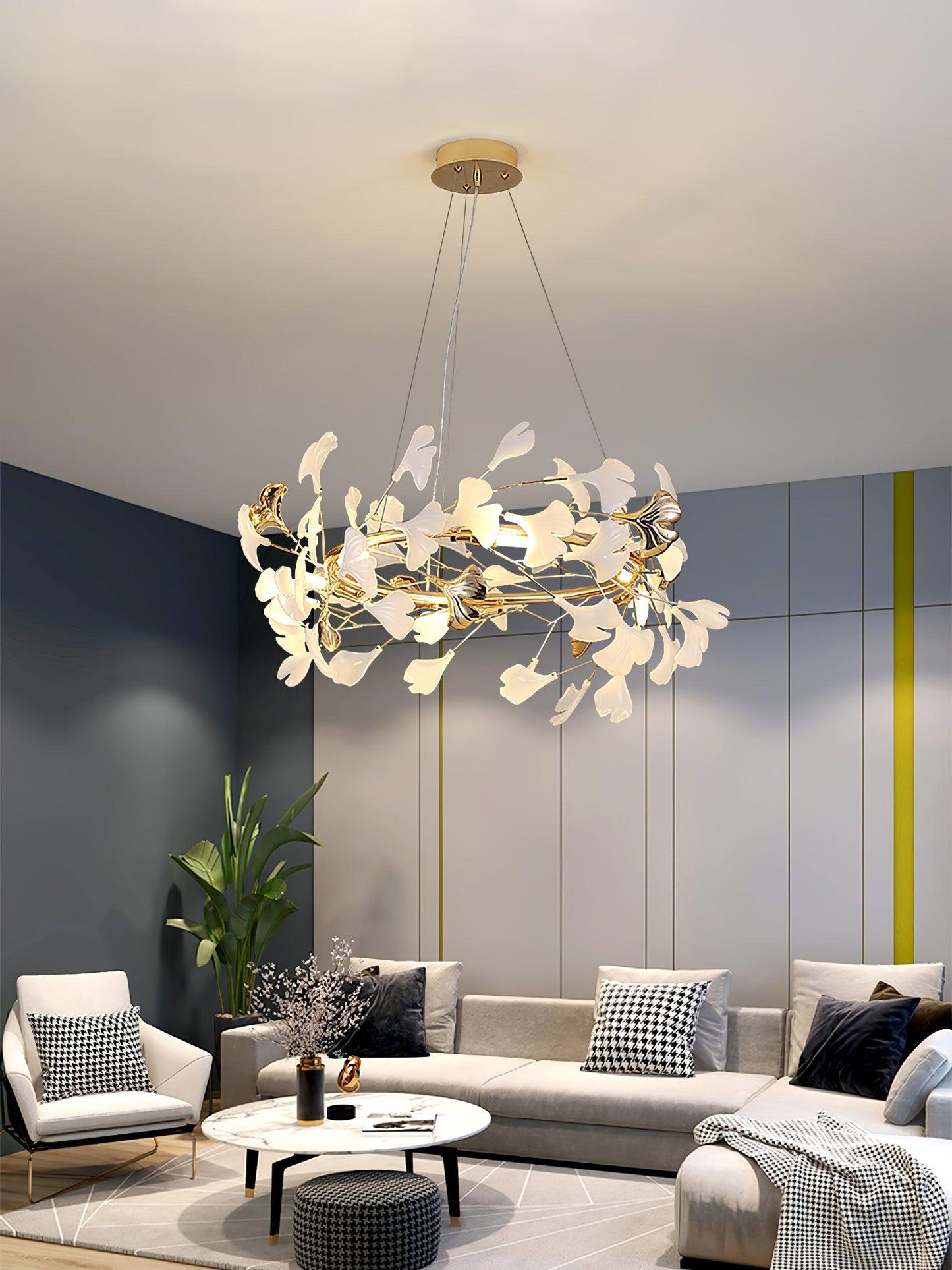 Gingko Chandelier T - YIOSI