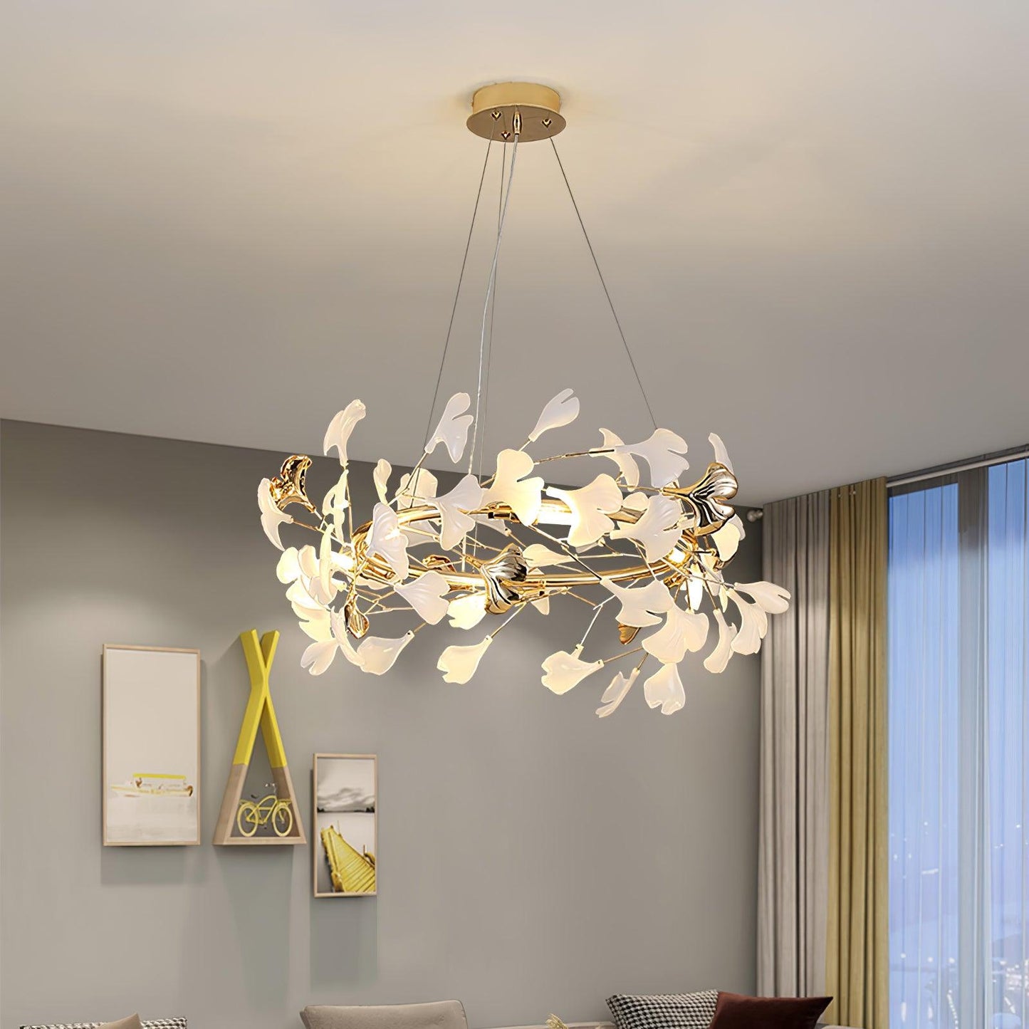 Gingko Chandelier T - YIOSI