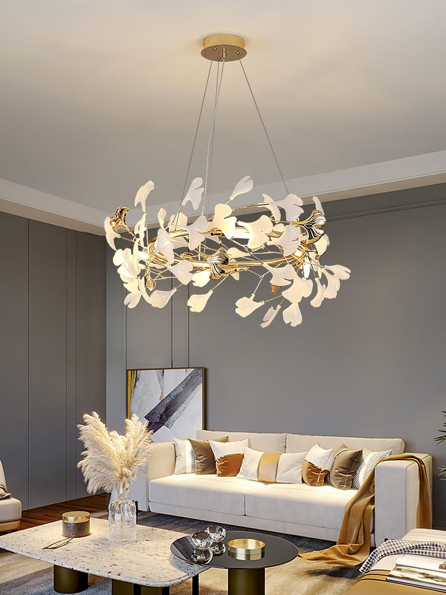 Gingko Chandelier T - YIOSI