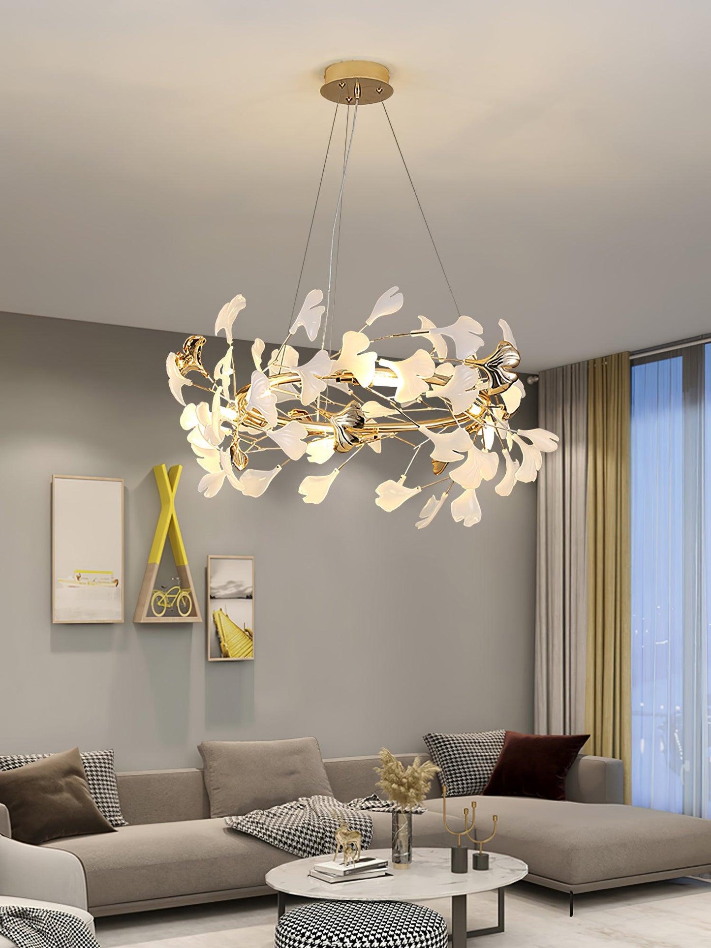 Gingko Chandelier T - YIOSI