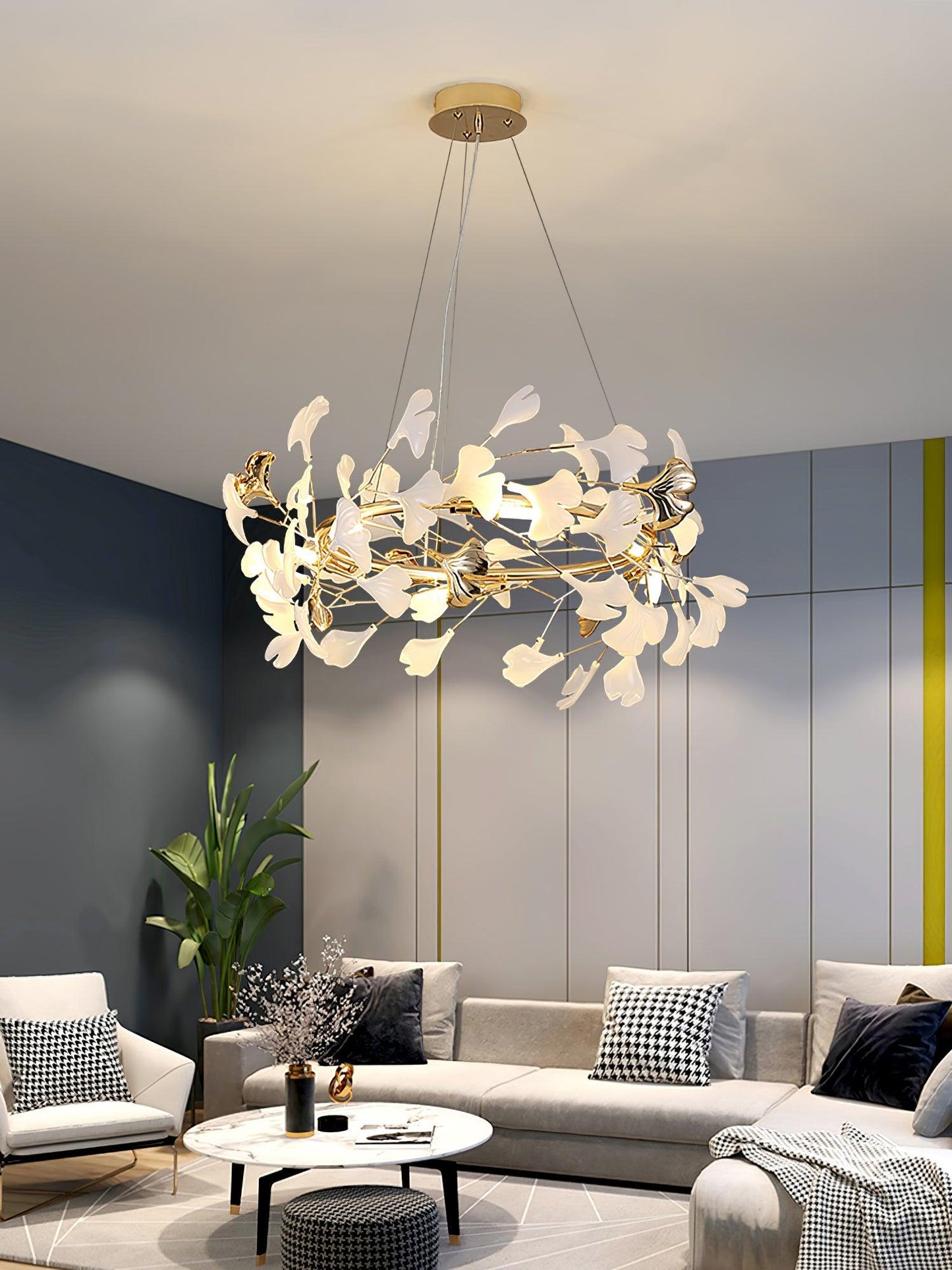 Gingko Chandelier T - YIOSI