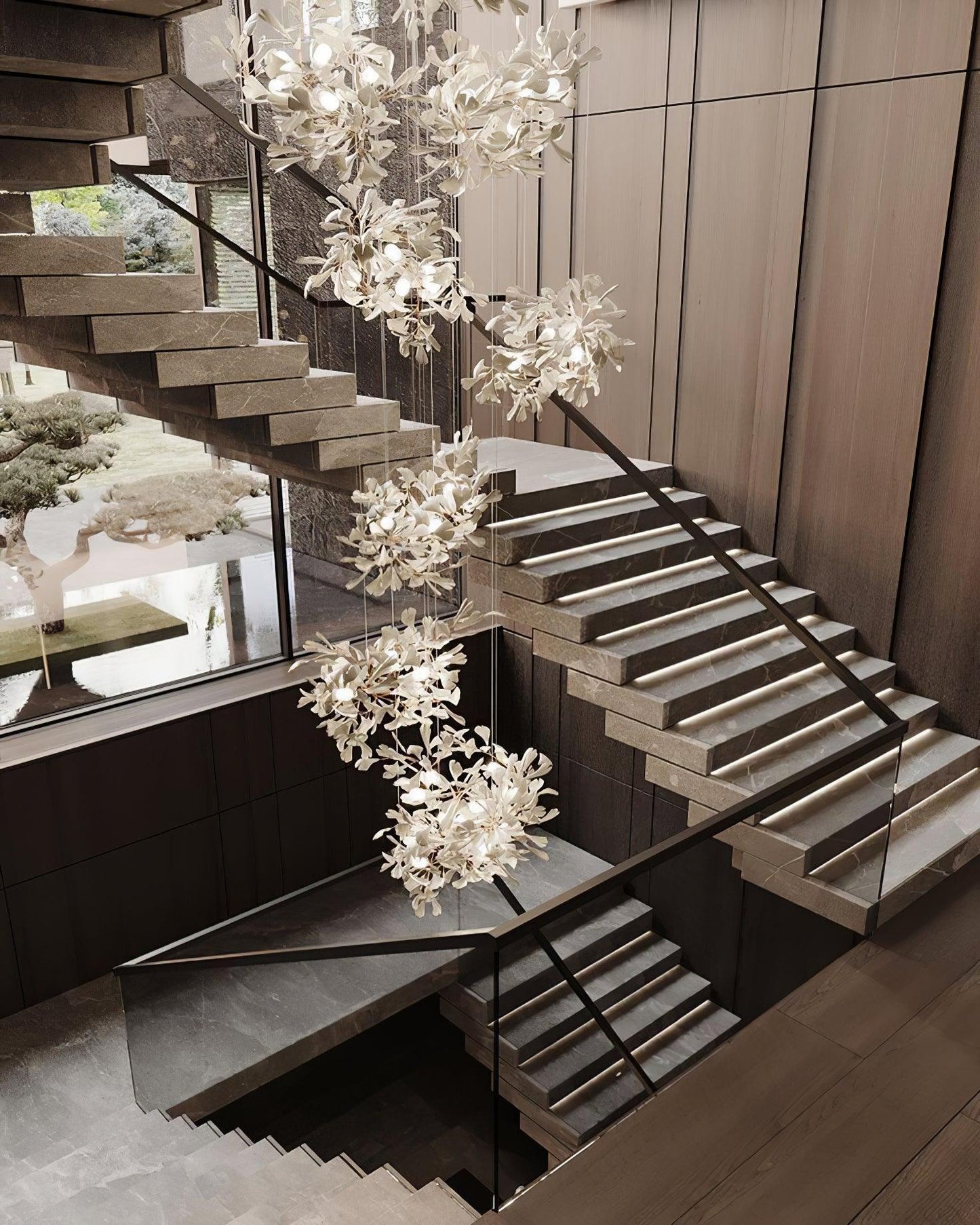Gingko Chandelier F - YIOSI
