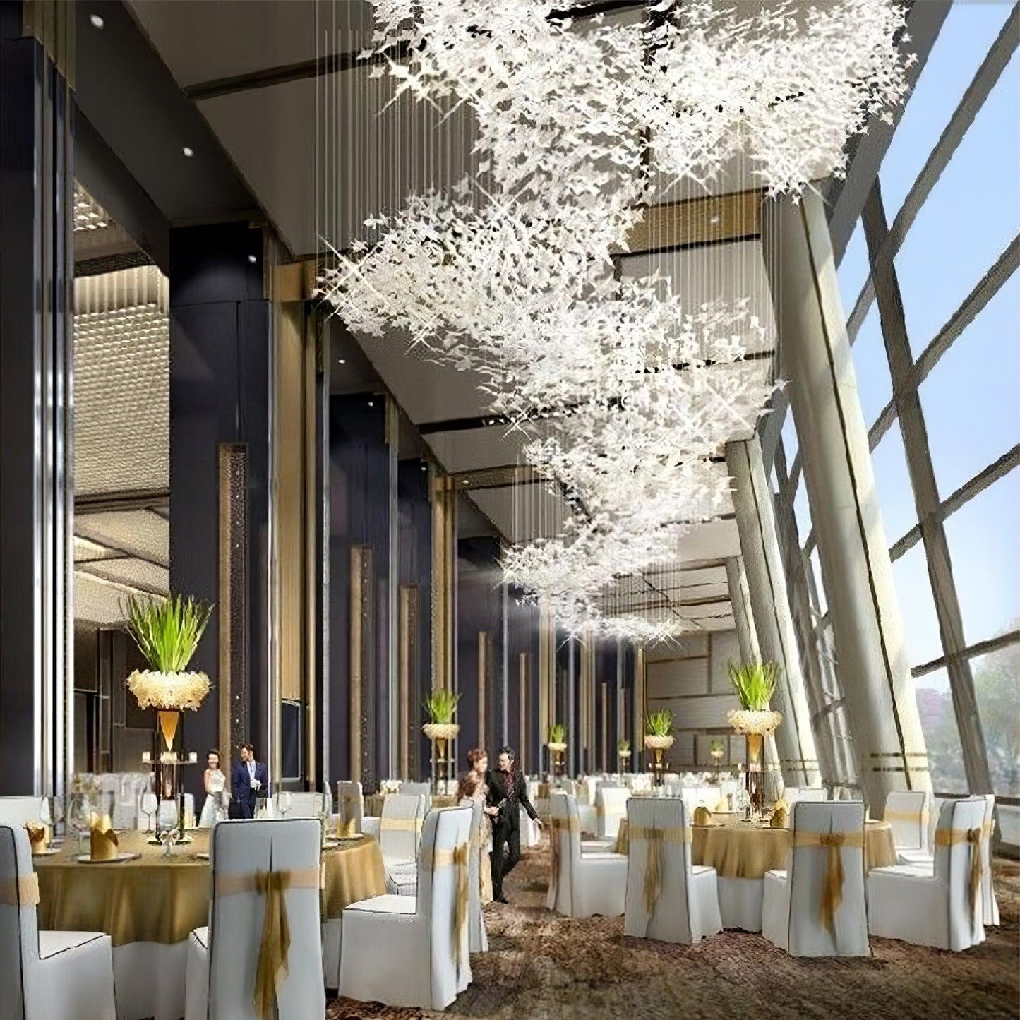 Gingko Chandelier C - YIOSI