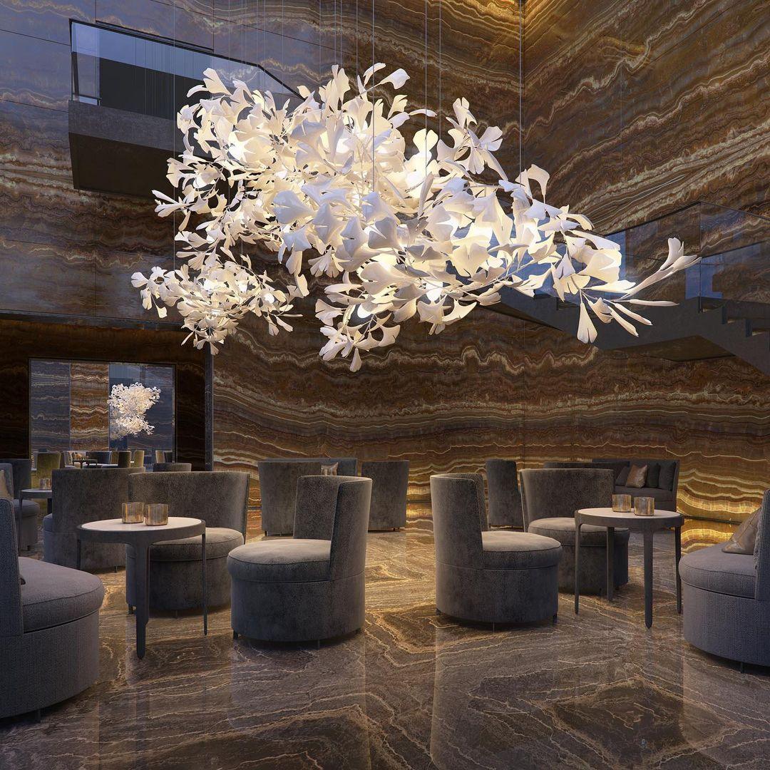 Gingko Chandelier C - YIOSI