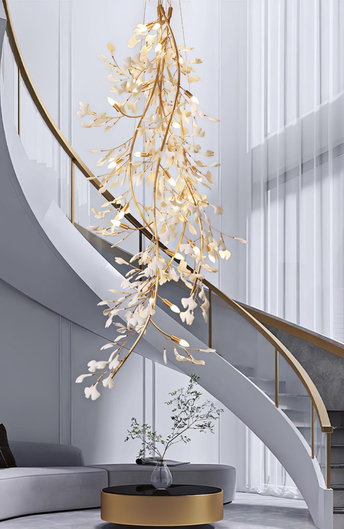 Gingko Long Branch Chandelier - YIOSI