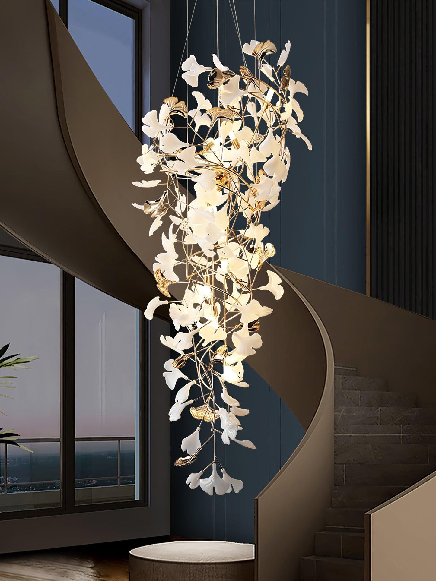 Gingko Ojo Chandelier - YIOSI