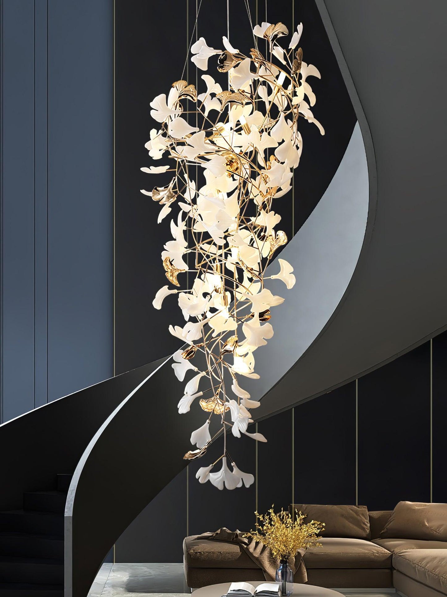Gingko Ojo Chandelier - YIOSI