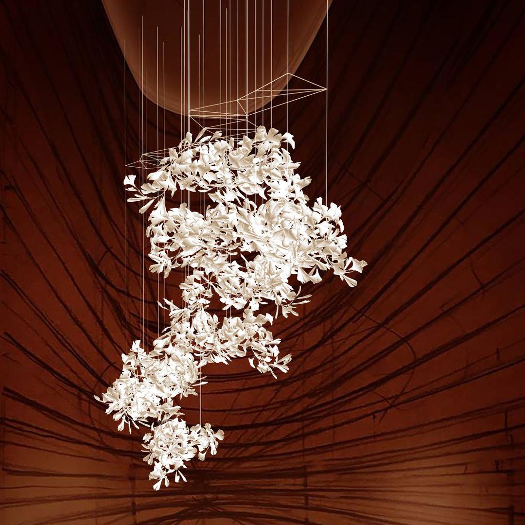 Gingko Combination Chandelier - YIOSI