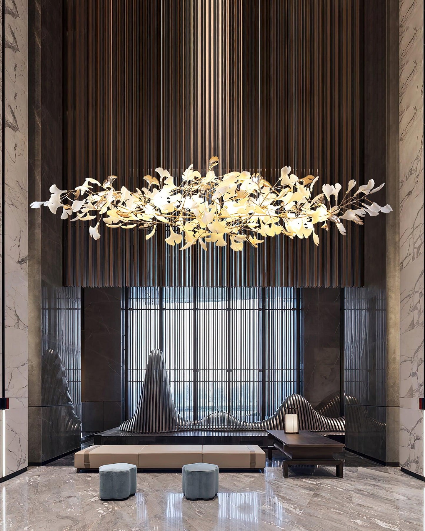 Ginkgo Cloud Chandelier - YIOSI