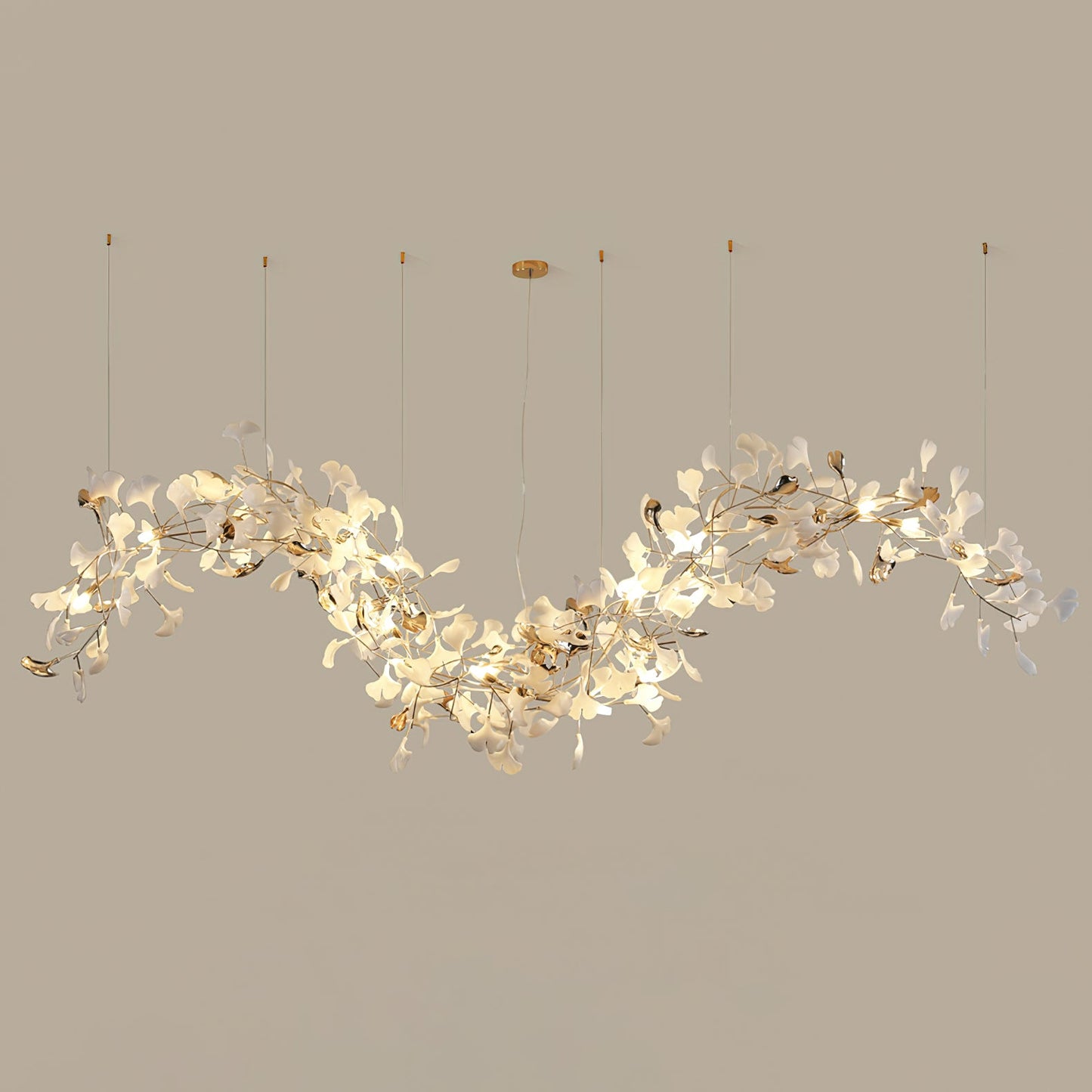 Ginkgo Tip Tlying Chandelier - YIOSI