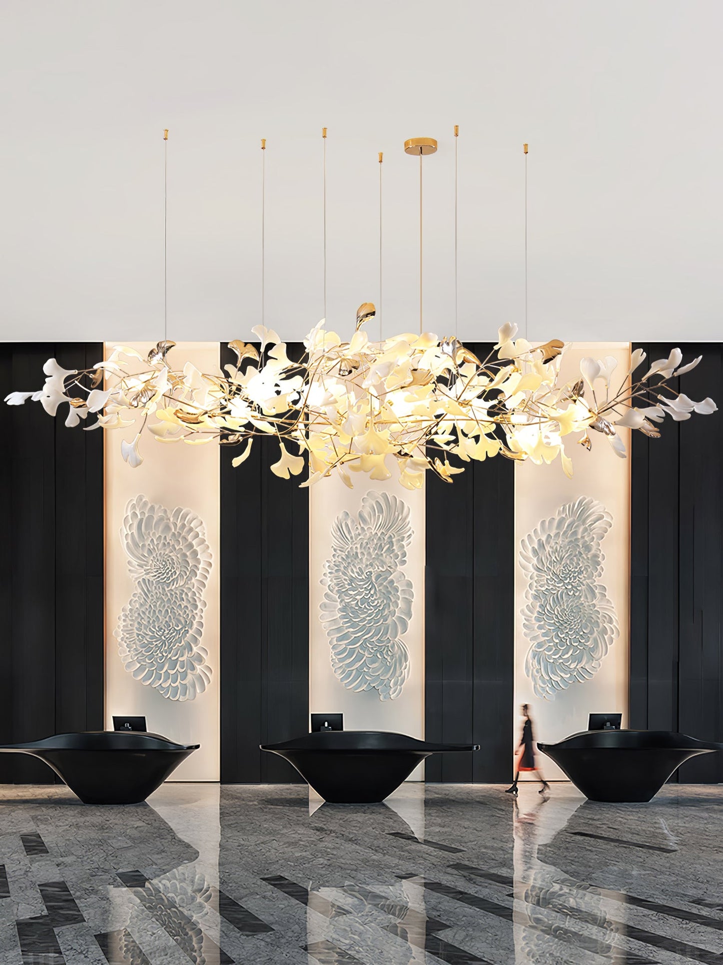 Ginkgo Cloud Chandelier - YIOSI