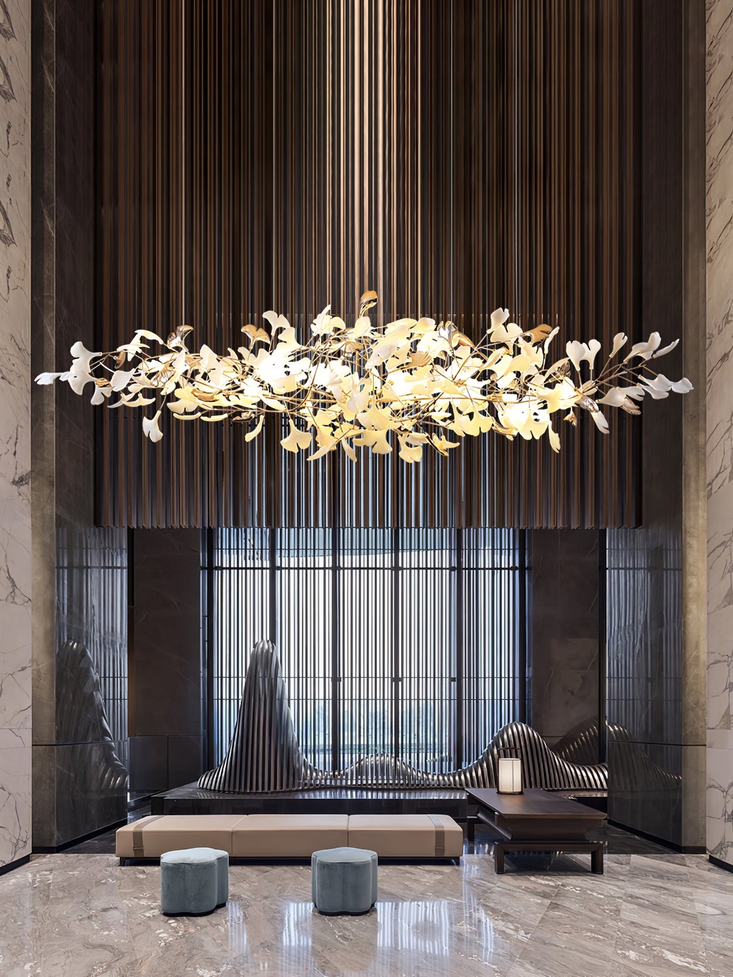 Ginkgo Cloud Chandelier - YIOSI