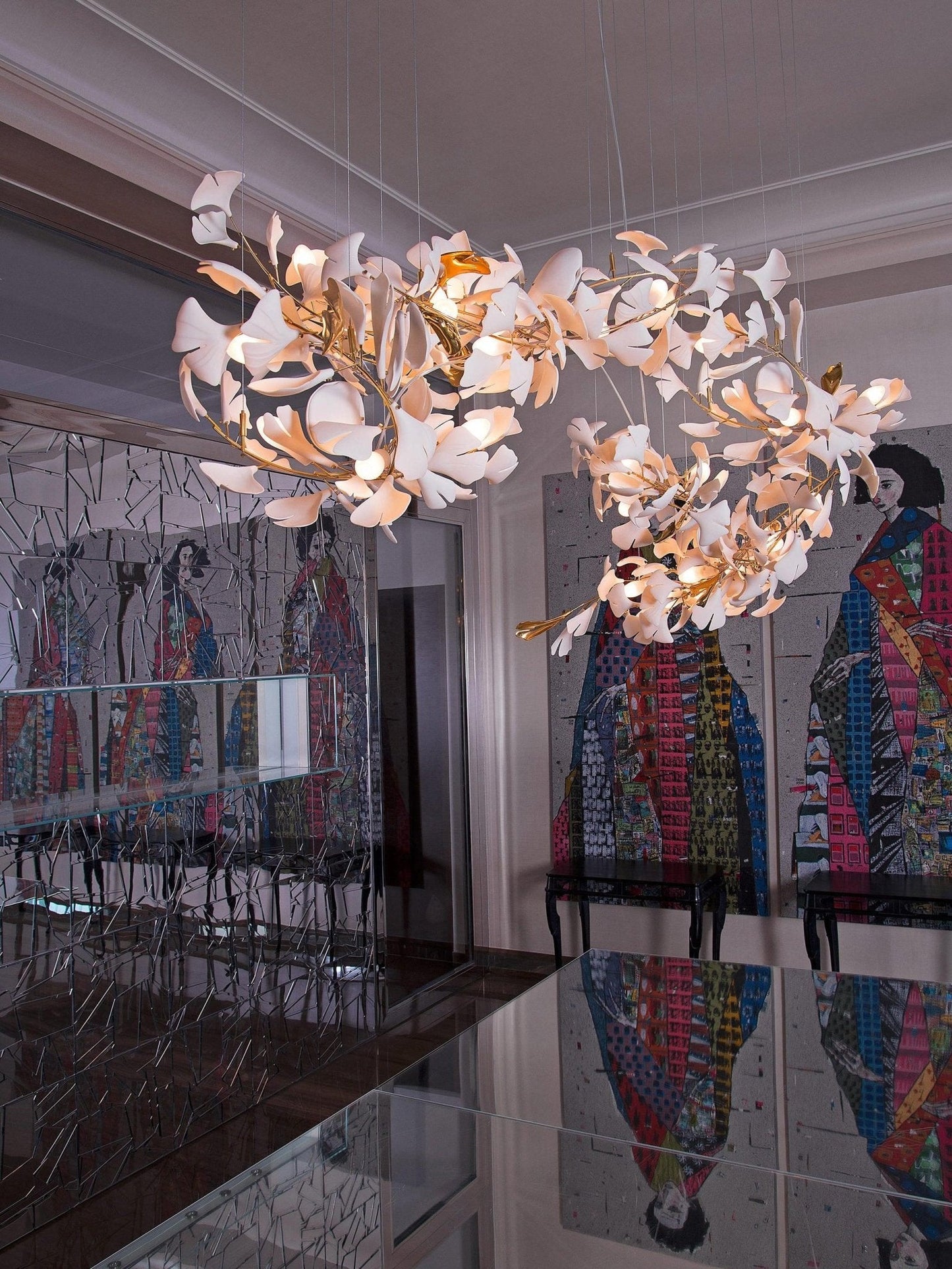 Gingko Chandelier E - YIOSI