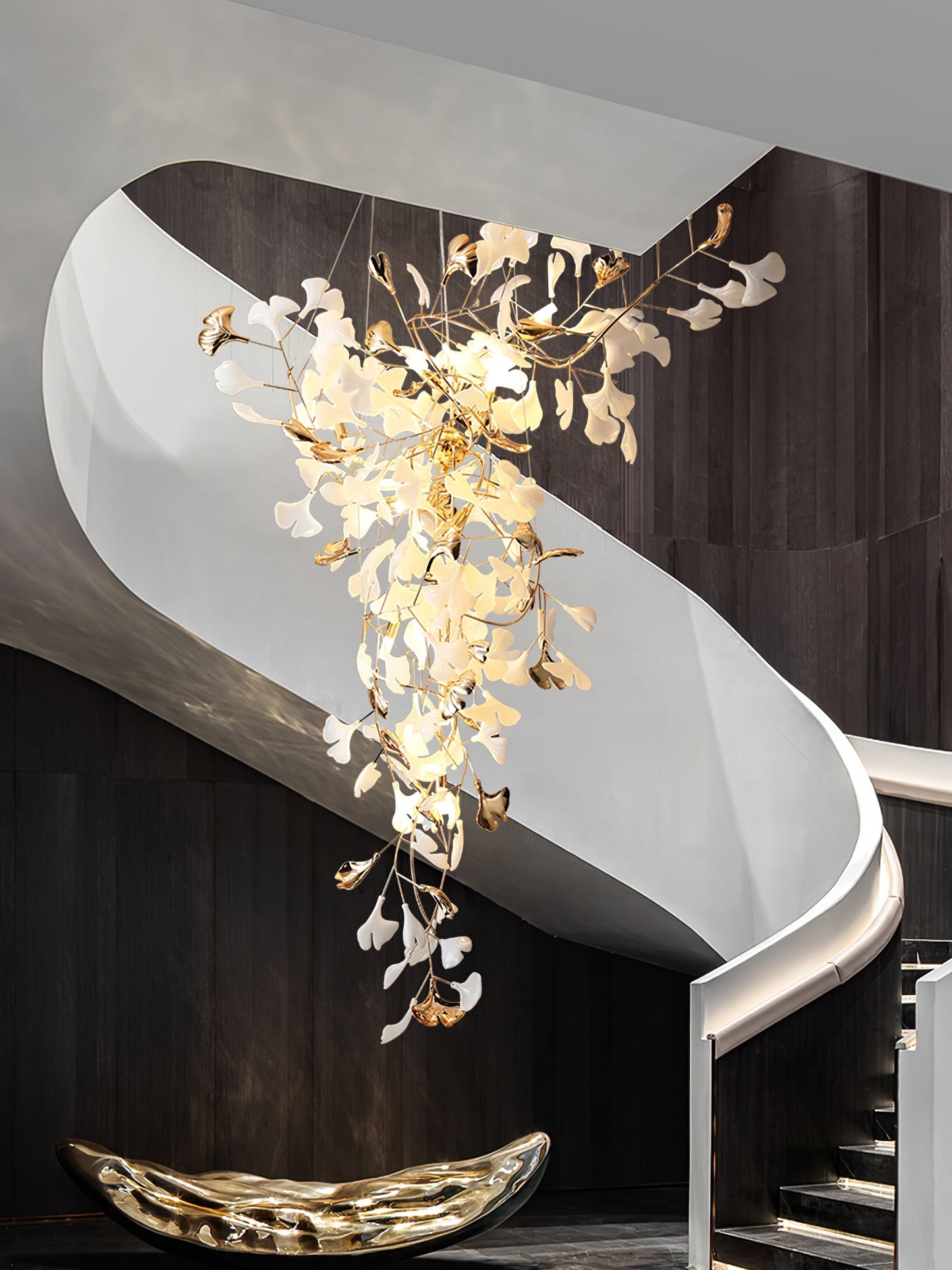 Ginkgo Tip Tlying Chandelier - YIOSI