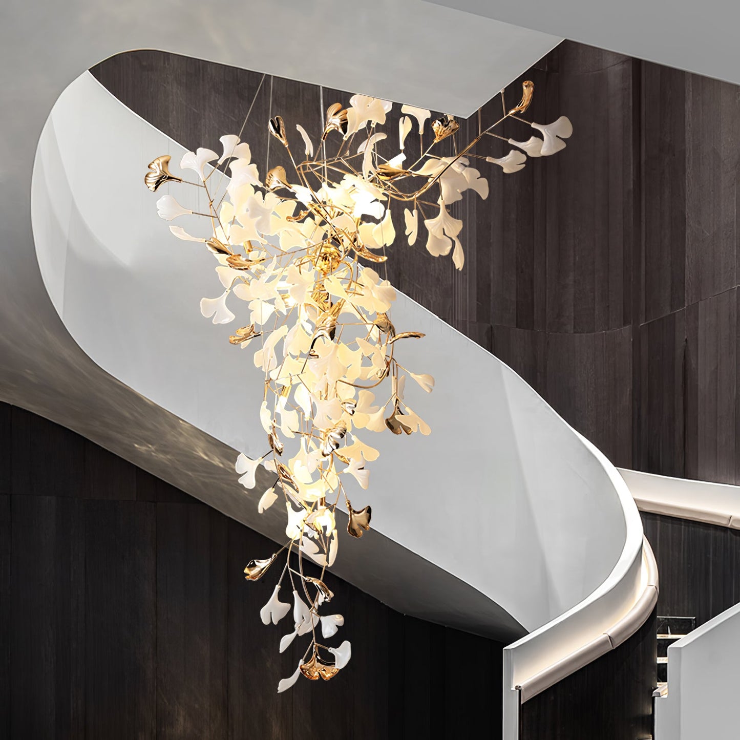Ginkgo Tip Tlying Chandelier - YIOSI
