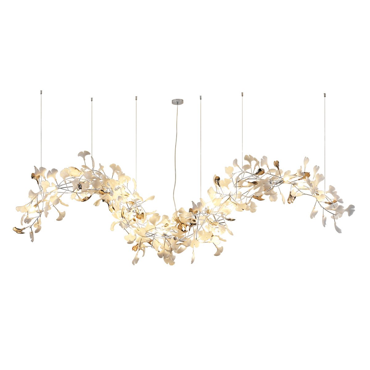Ginkgo Tip Tlying Chandelier - YIOSI