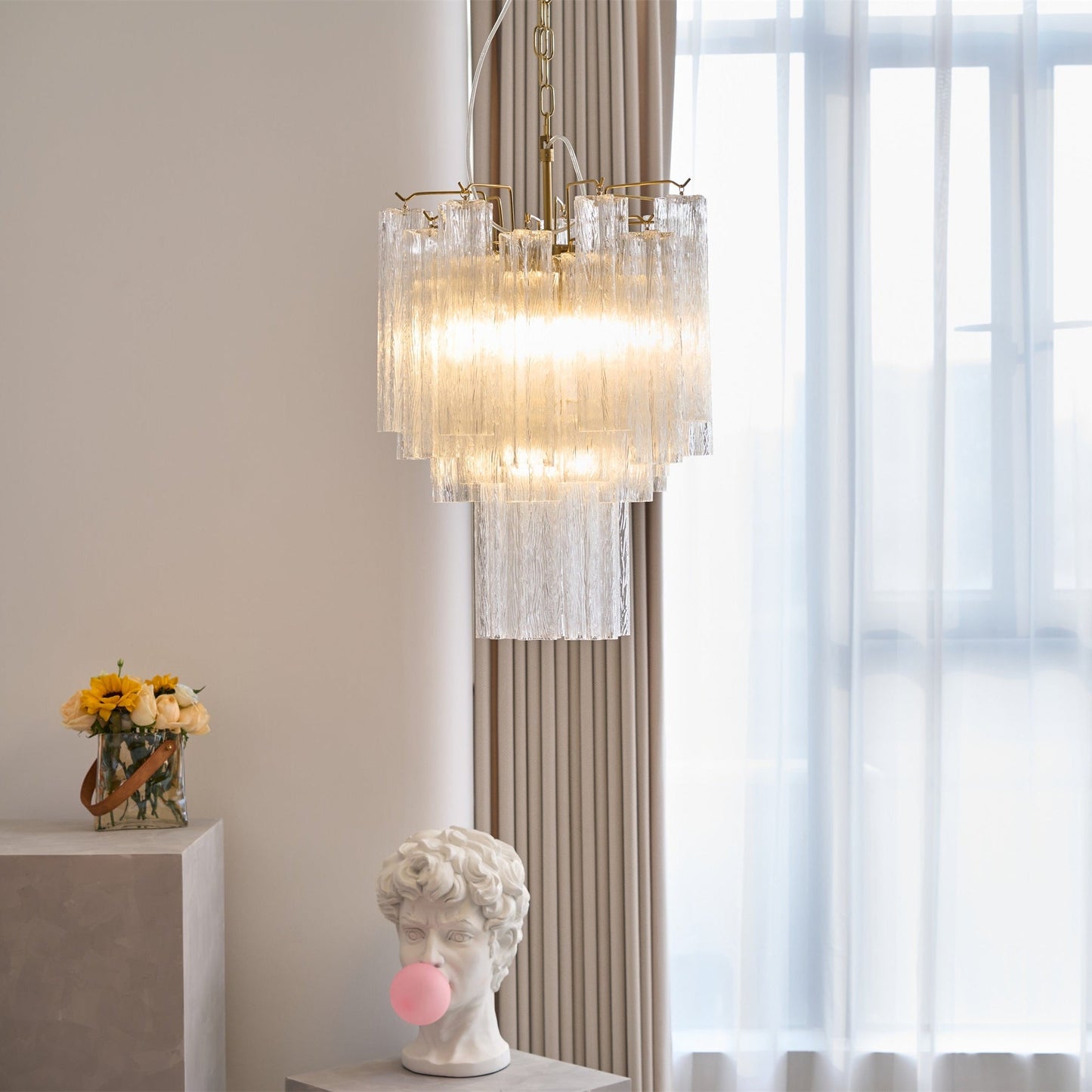 Giselle Murano Glass Chandelier - YIOSI