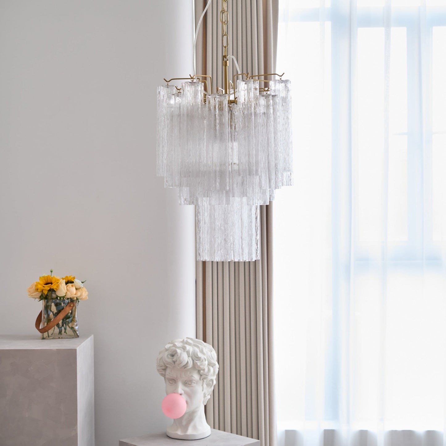 Giselle Murano Glass Chandelier - YIOSI