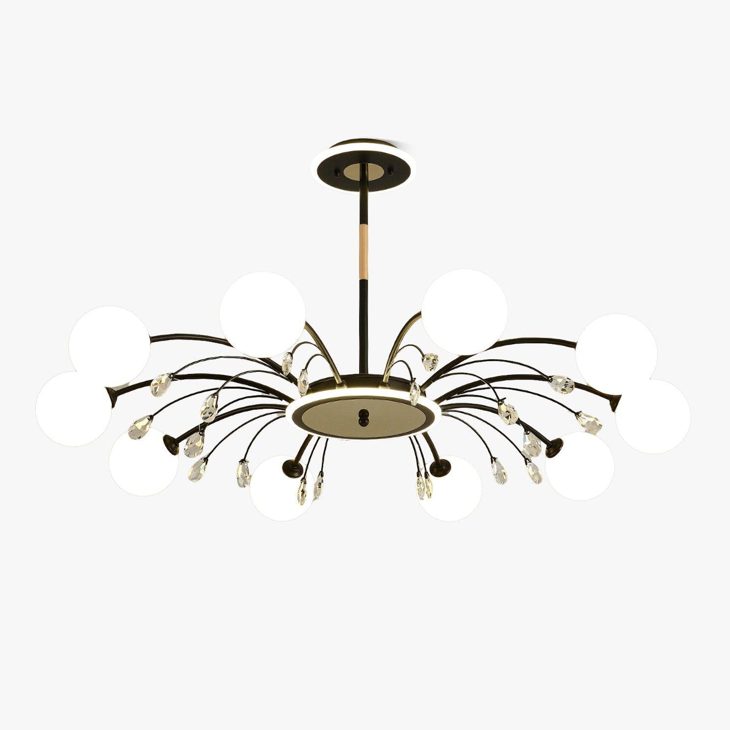 Glamorous Glass Raindrop Chandeliers - YIOSI