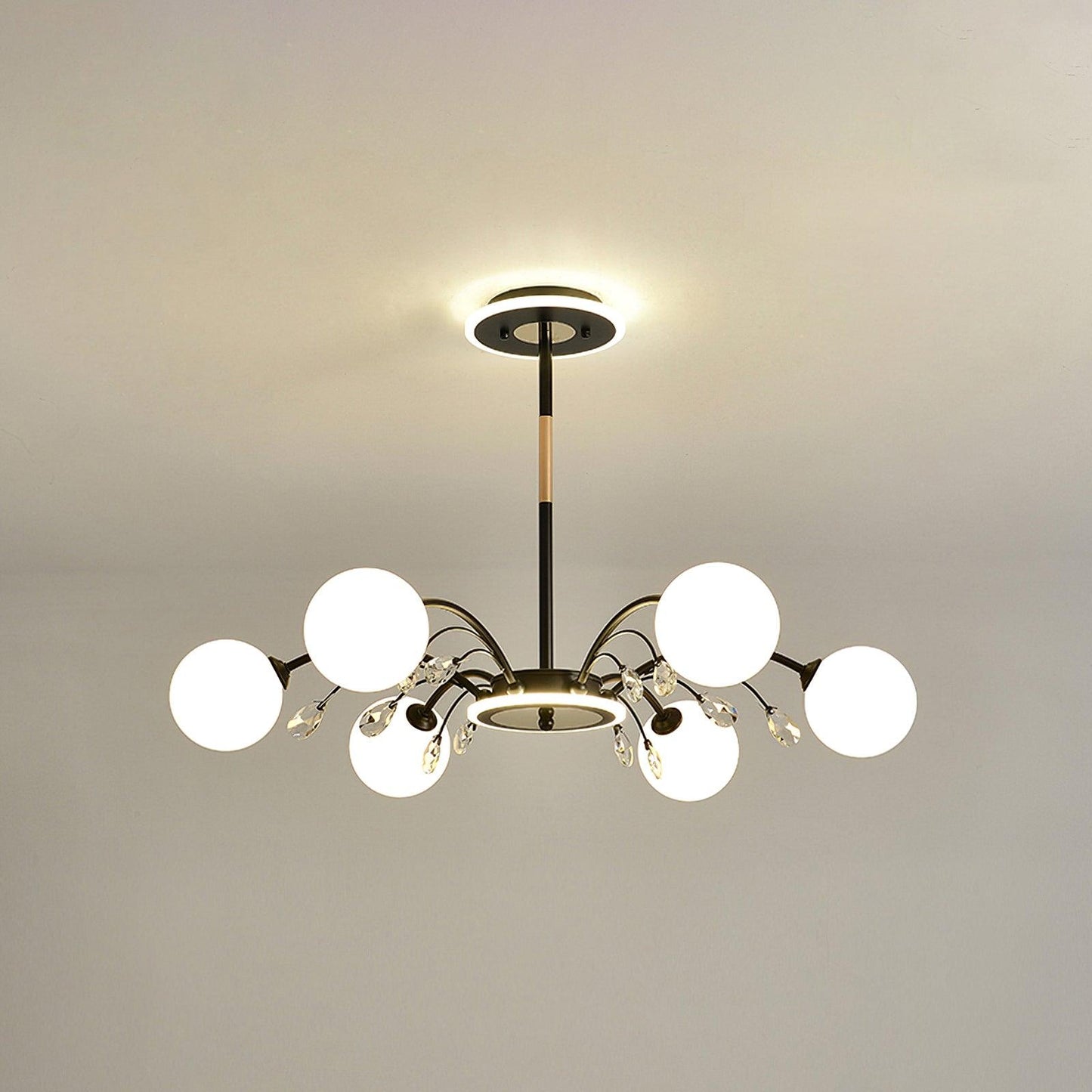 Glamorous Glass Raindrop Chandeliers - YIOSI