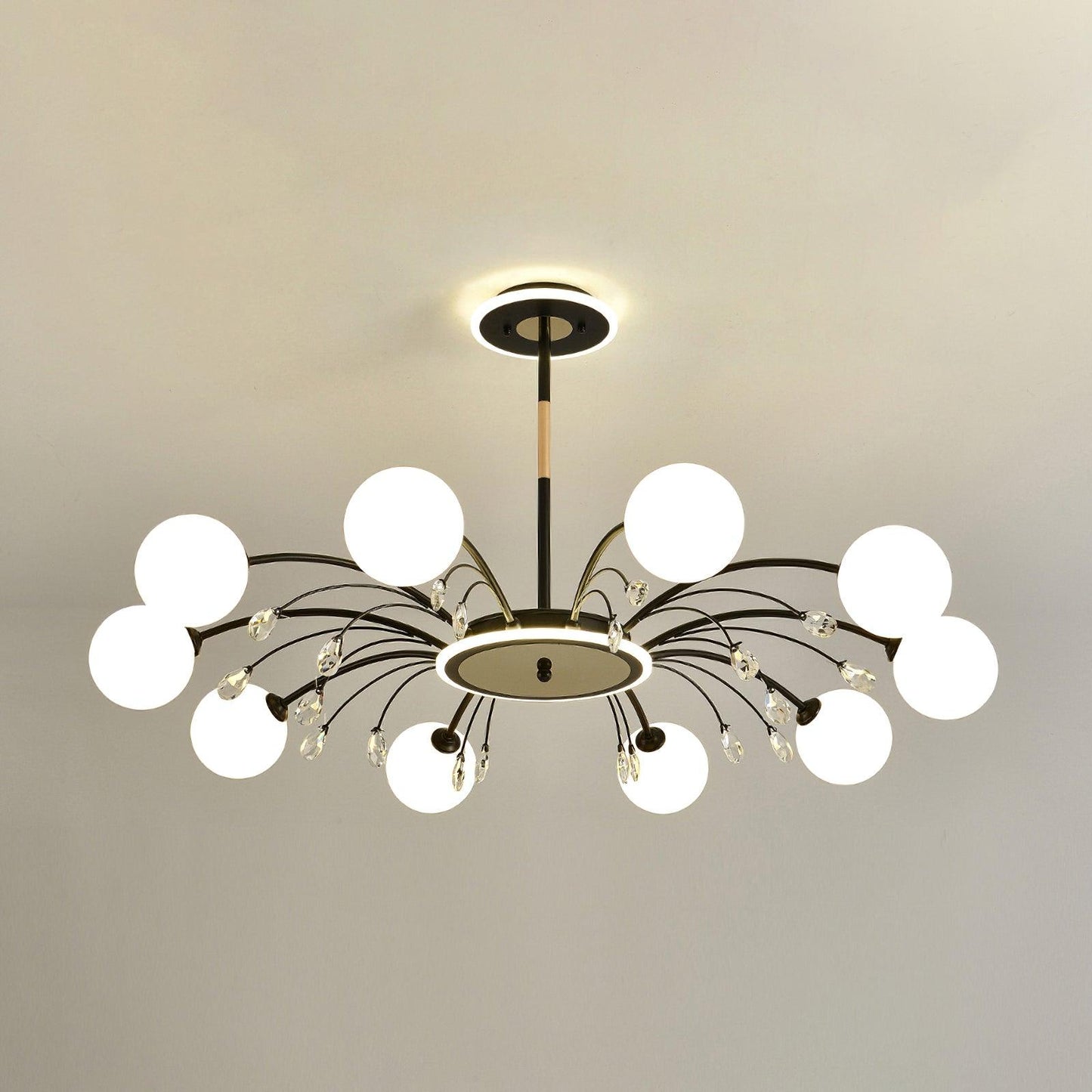 Glamorous Glass Raindrop Chandeliers - YIOSI