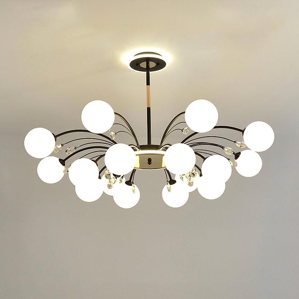 Glamorous Glass Raindrop Chandeliers - YIOSI