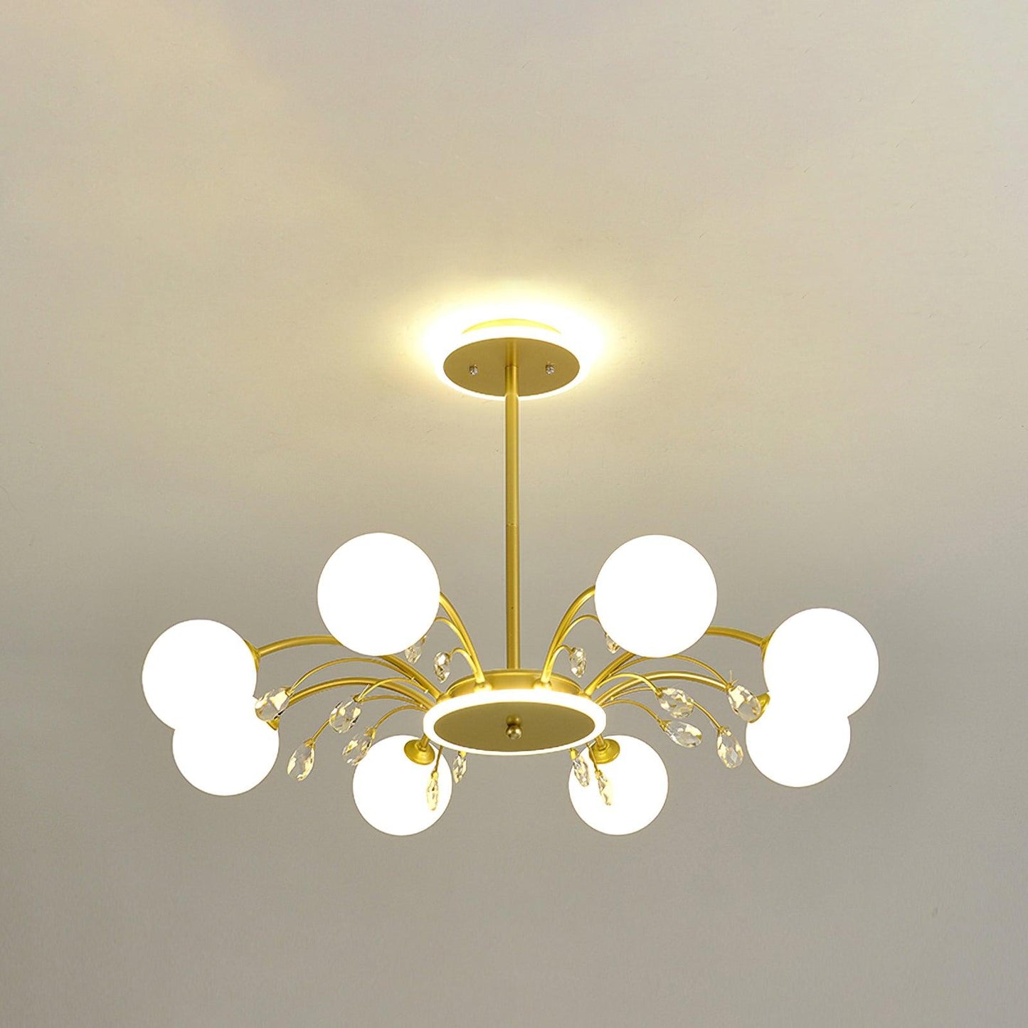 Glamorous Glass Raindrop Chandeliers - YIOSI